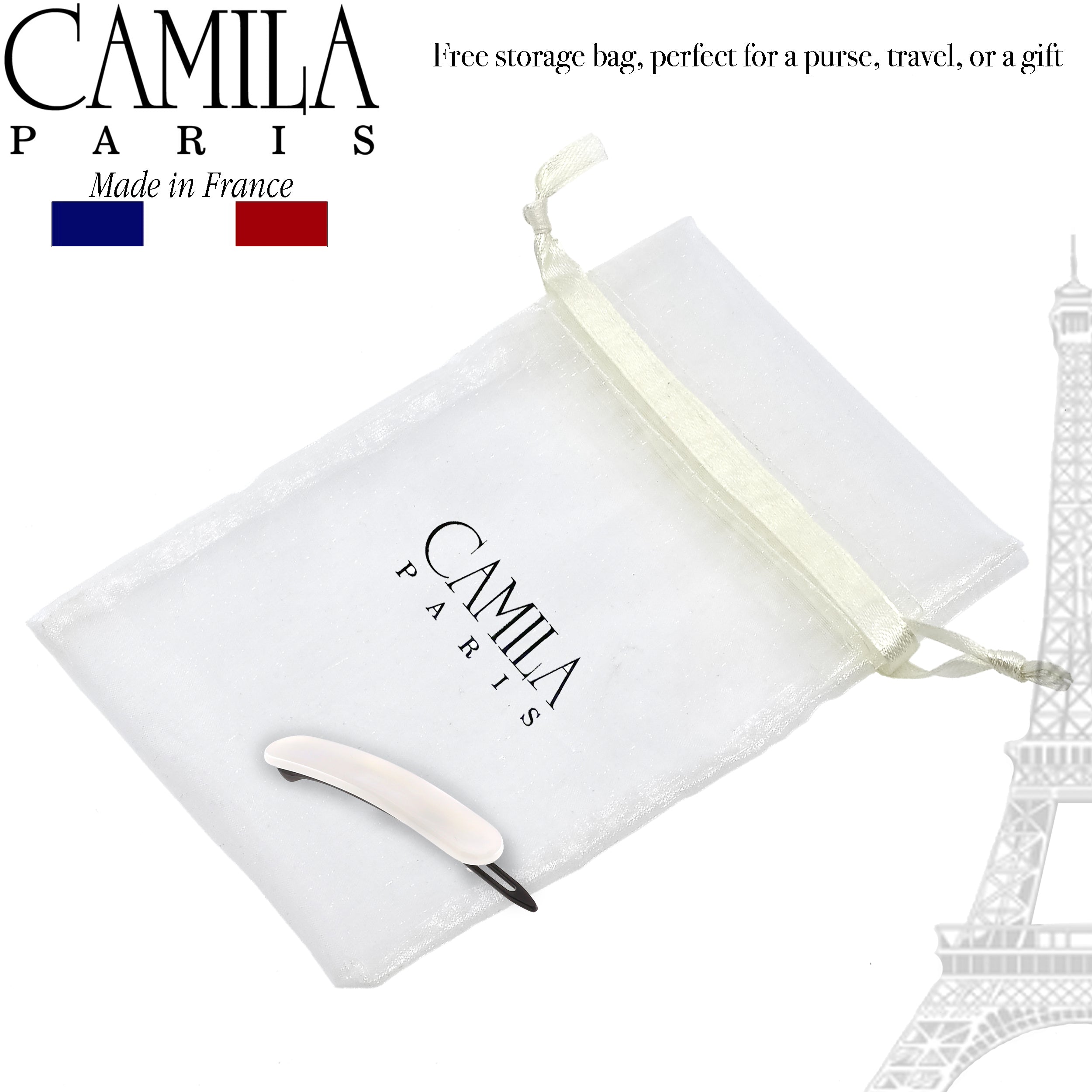 Camila Paris Hair Barrettes Handmade Classic Metal-Free
