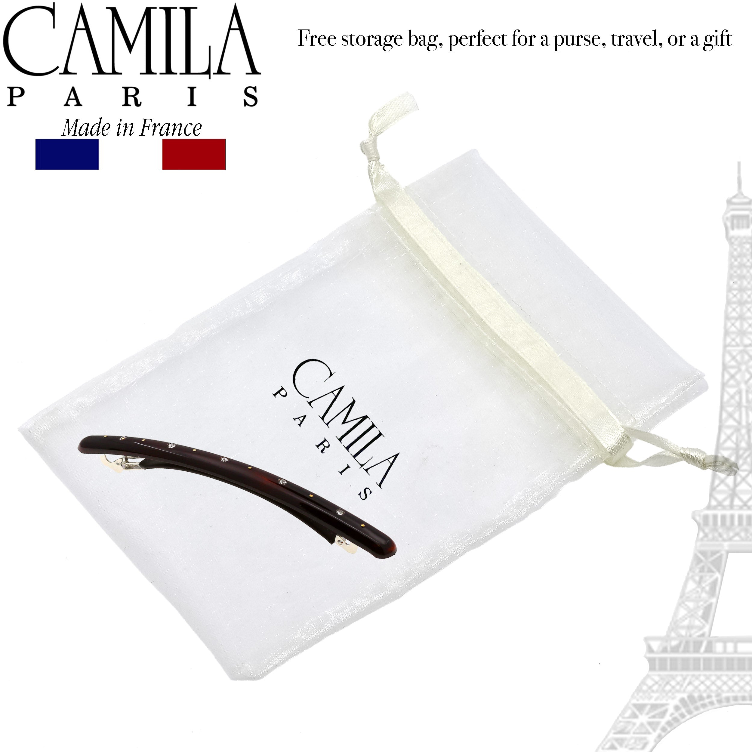 Camila Paris Hair Barrettes Classic Skinny No-Slip