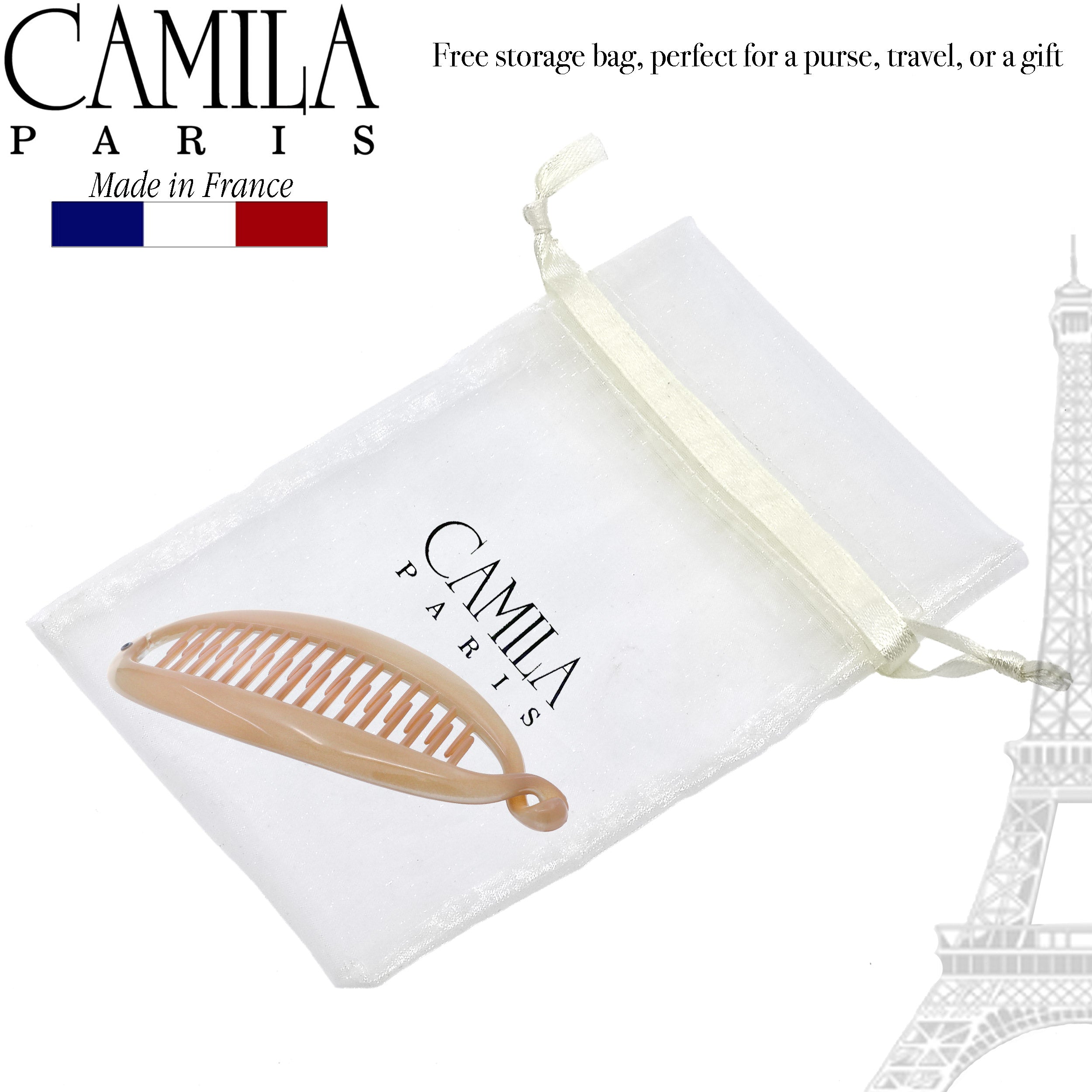 Camila Paris Hair Banana Clips Interlocking Ponytail