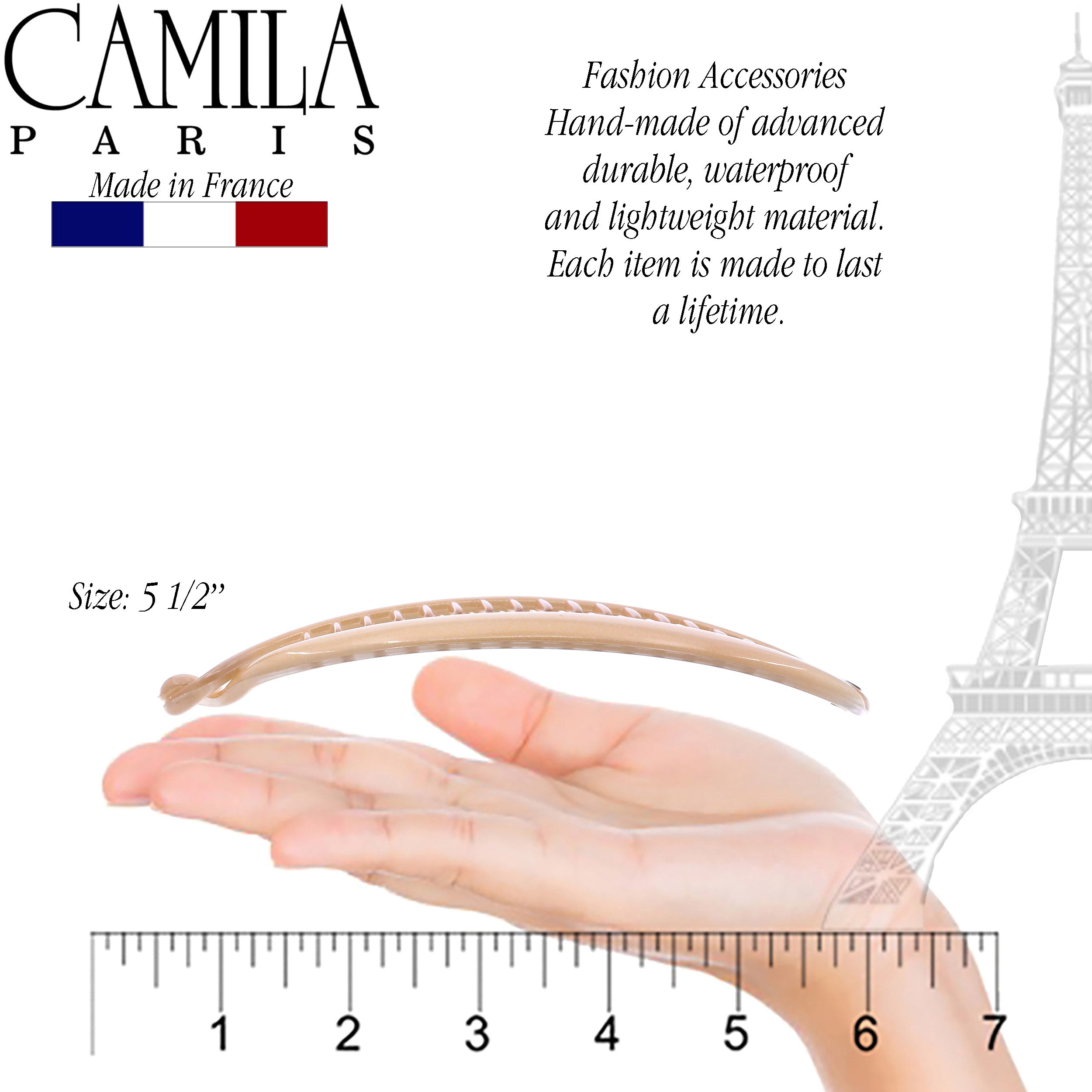 Camila Paris Hair Banana Clips Interlocking Ponytail