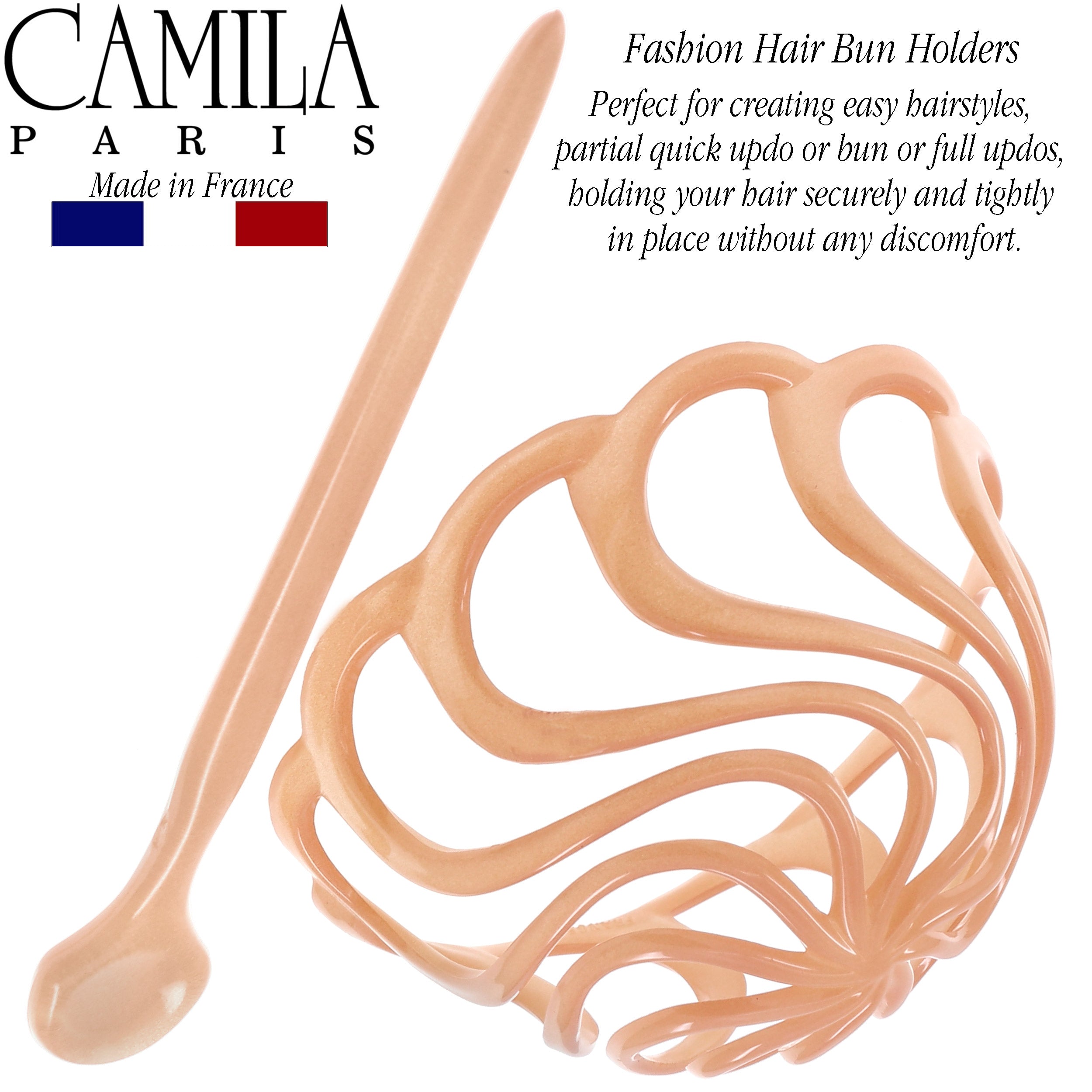 Camila Paris Hair Bun Covers