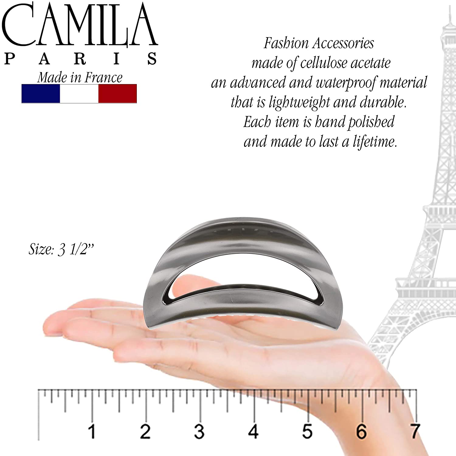 Camila Paris Hair Clips Cutout Volume