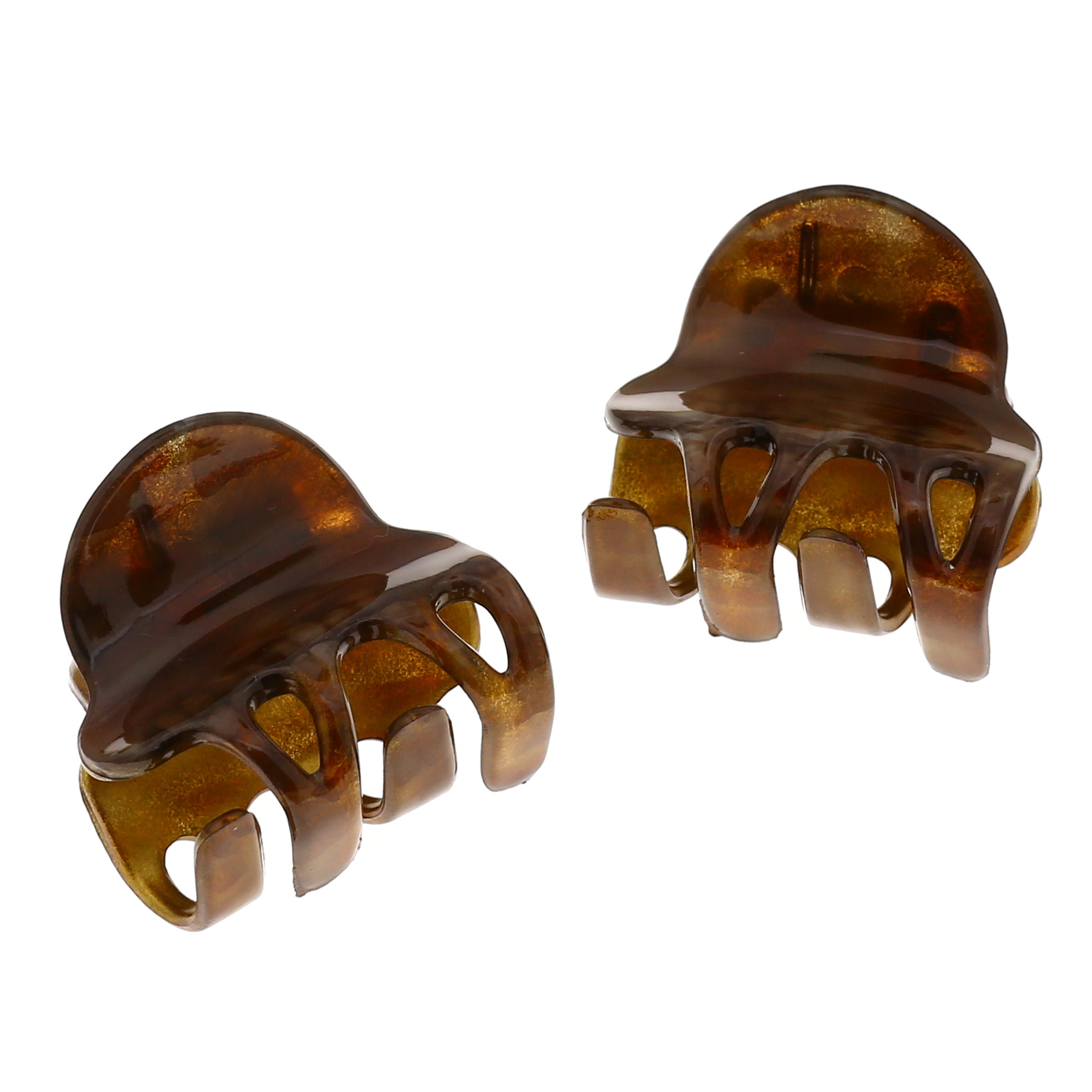 Camila Paris Cutout Teeth Hair Clip Pair