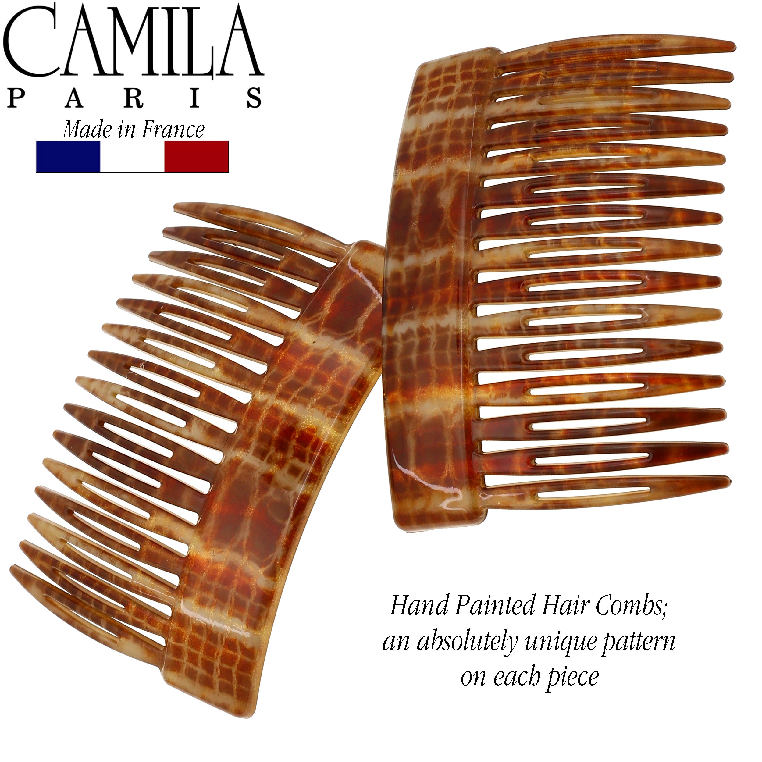 Camila Paris Hair Side Combs Nouveau Pair