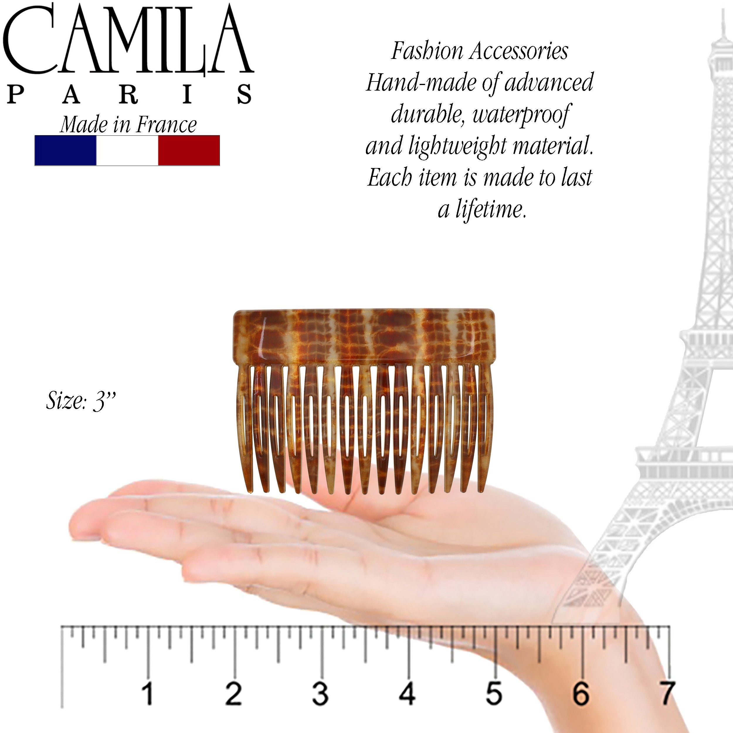 Camila Paris Hair Side Combs Nouveau Pair