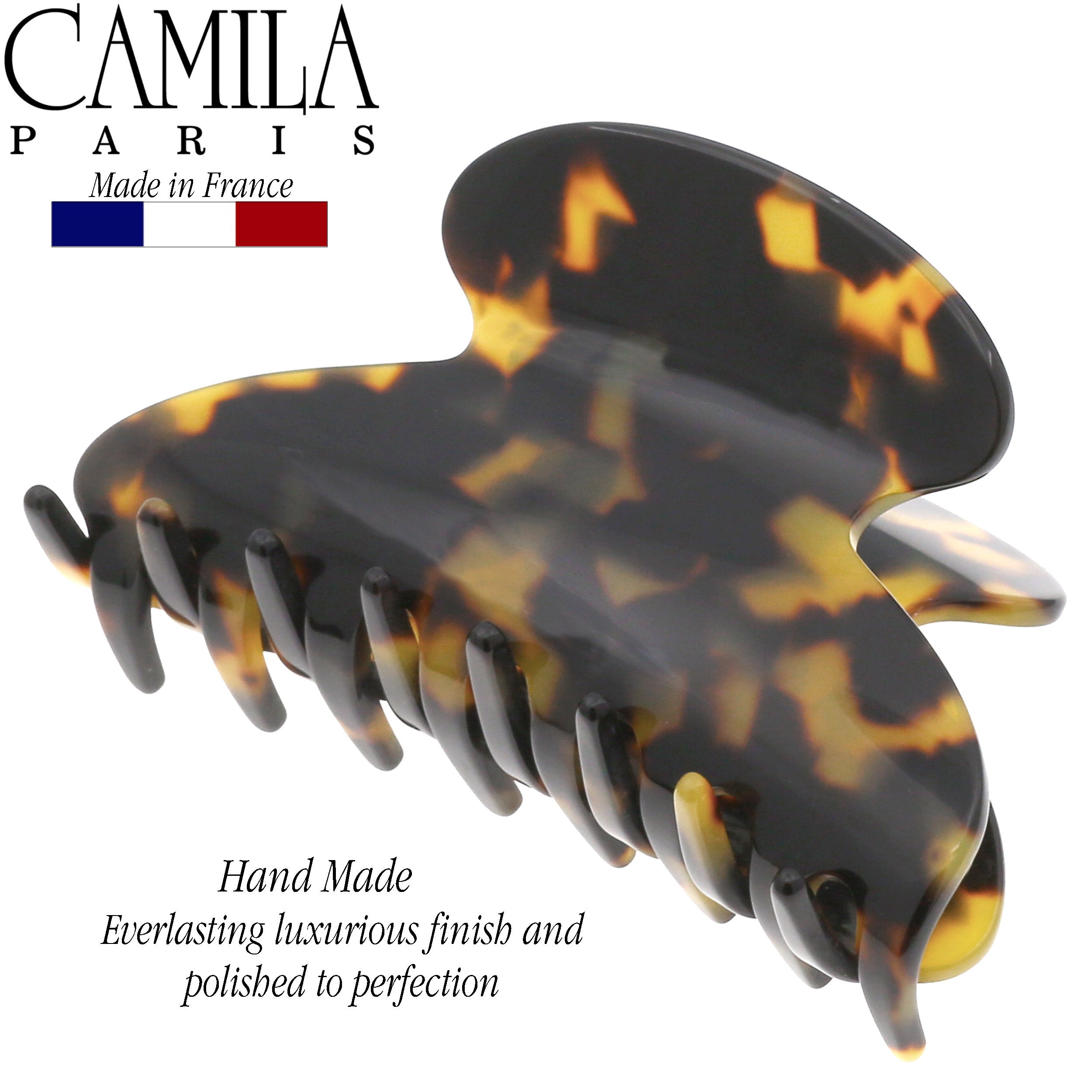 Camila Paris Handmade Rounded Medium Volume Hair Clip