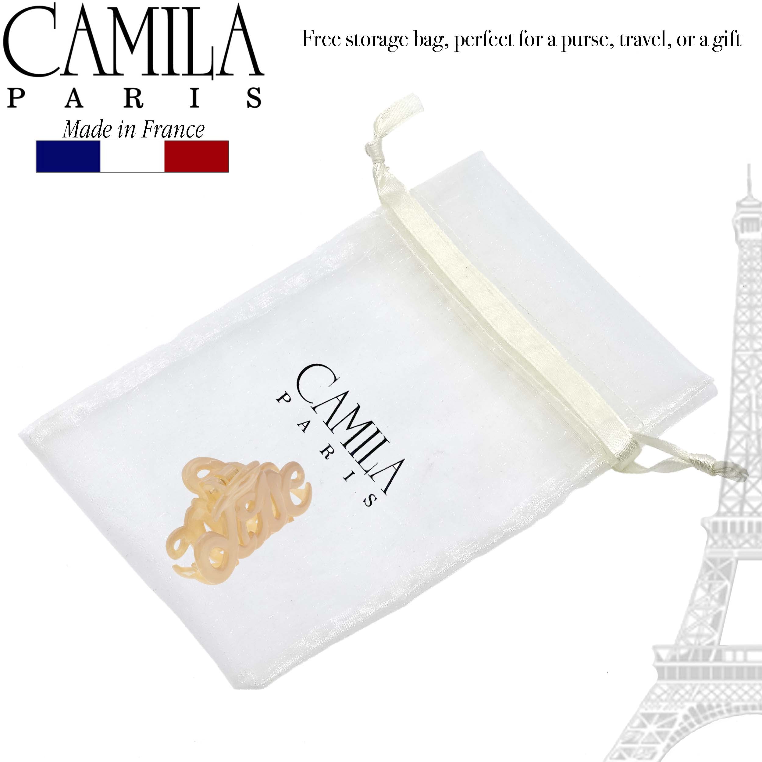 Camila Paris CP1380 Classic Tortoise Women's French Hair Clip Claw