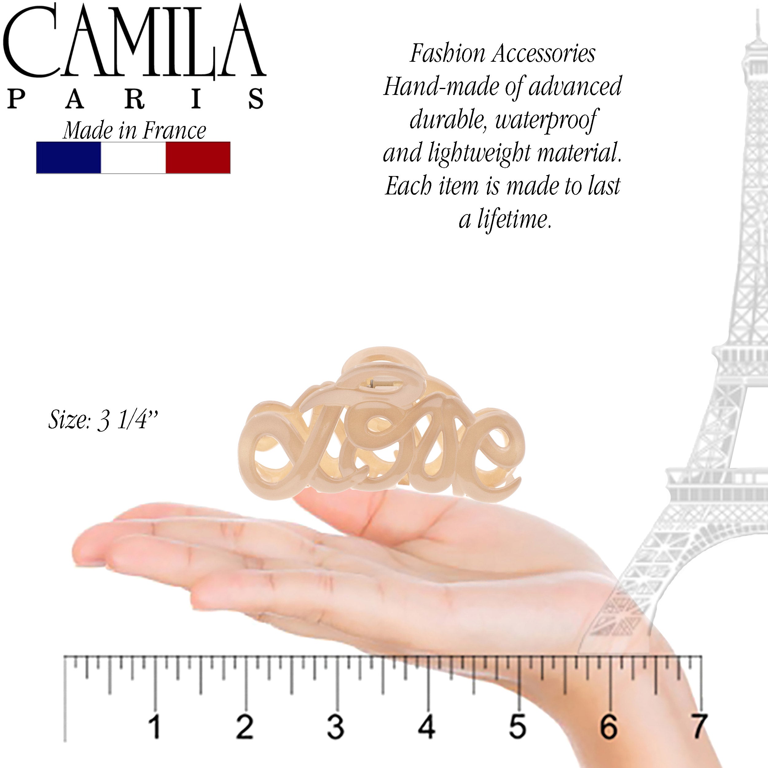 Camila Paris Hair Clips Love