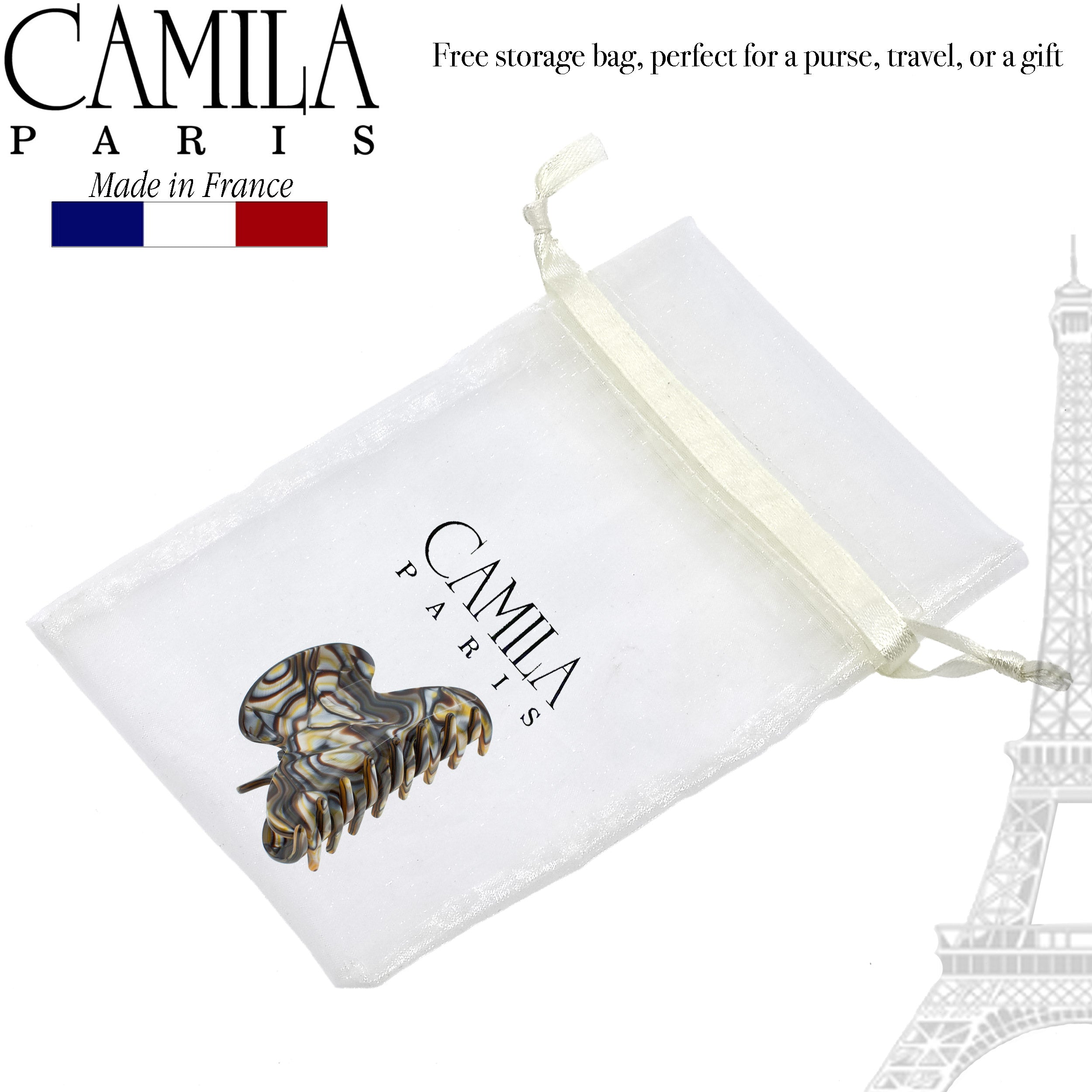 Camila Paris Handmade Rounded Medium Volume Hair Clip