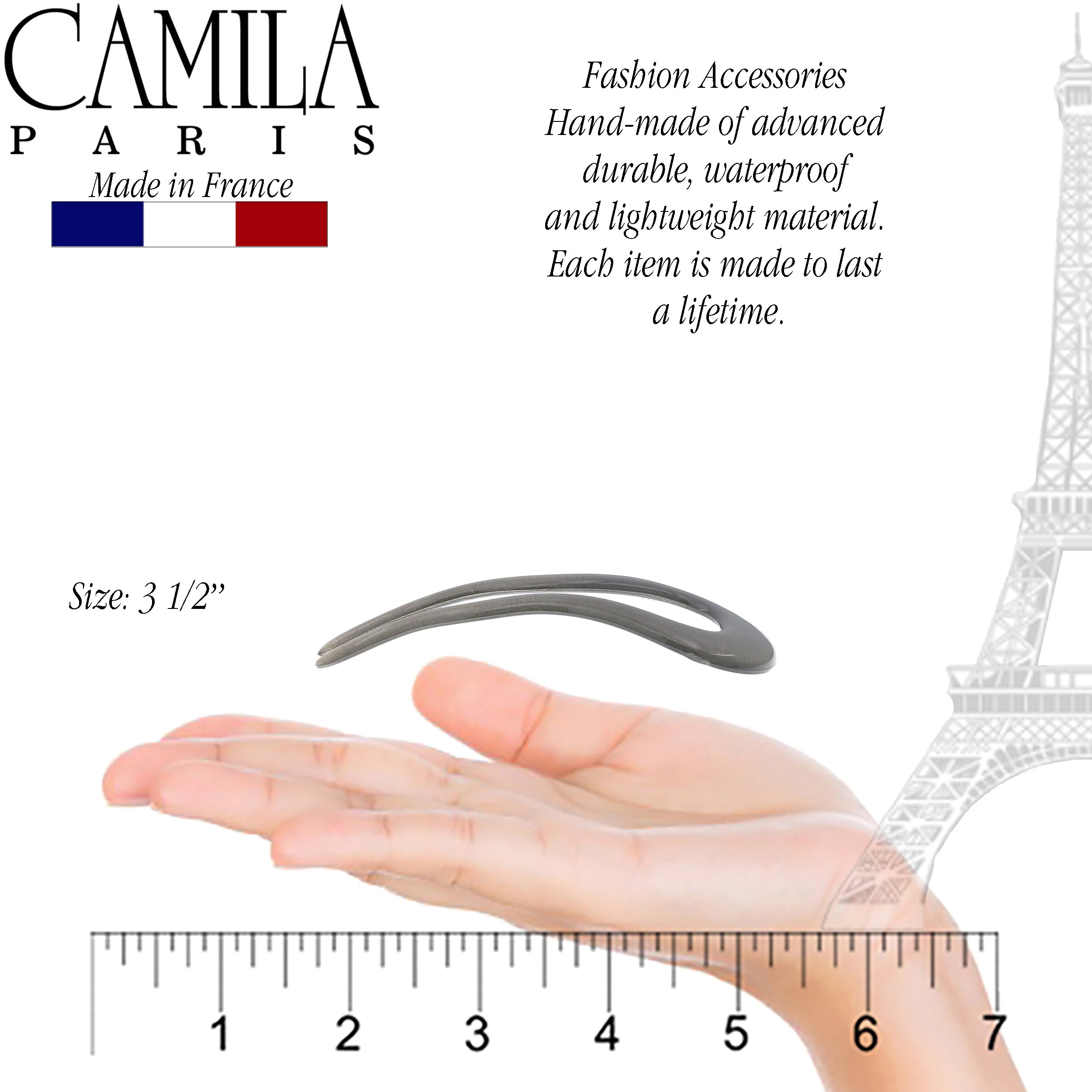 Camila Paris Hair Sticks Wavy Curved