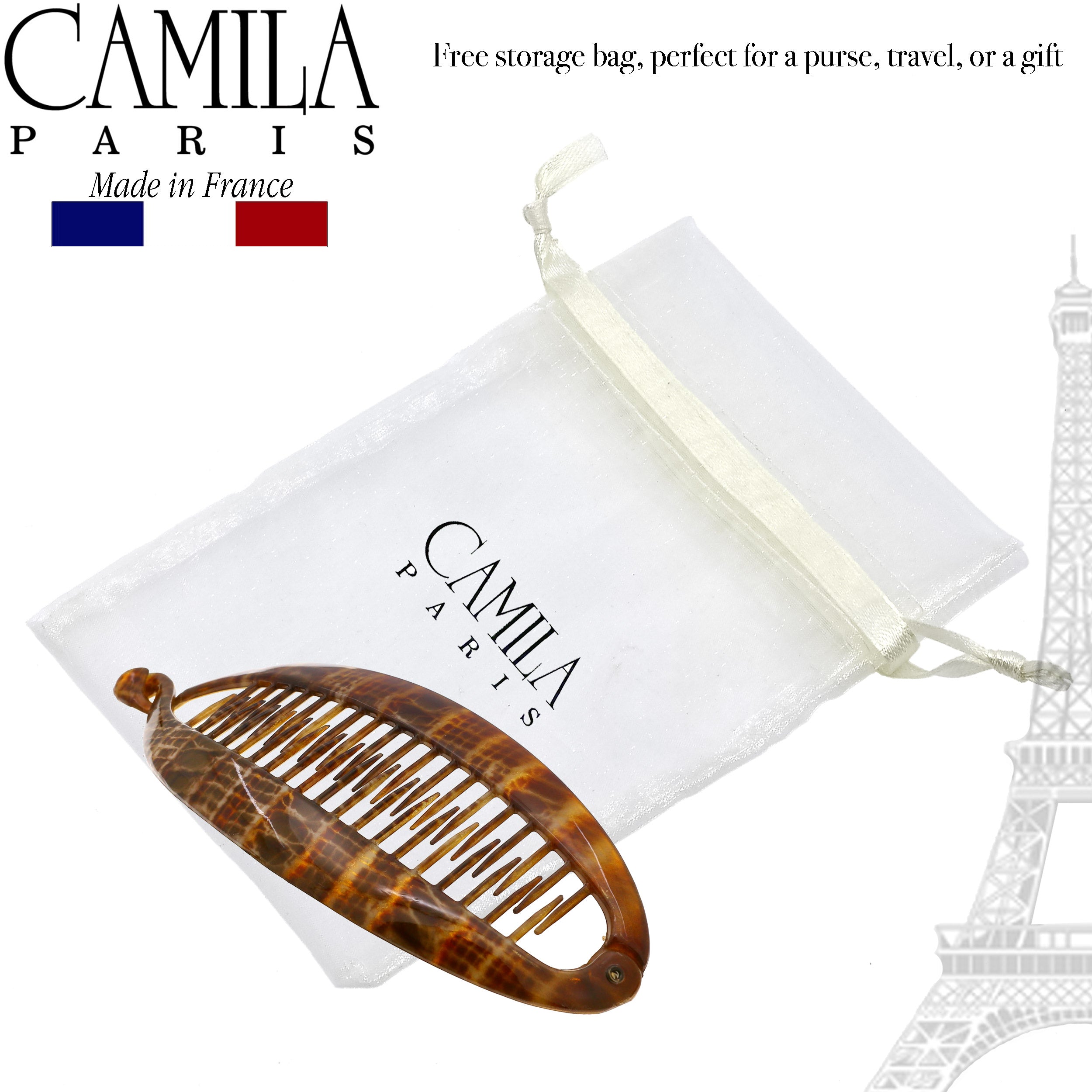 Camila Paris Hair Banana Clips Interlocking Ponytail