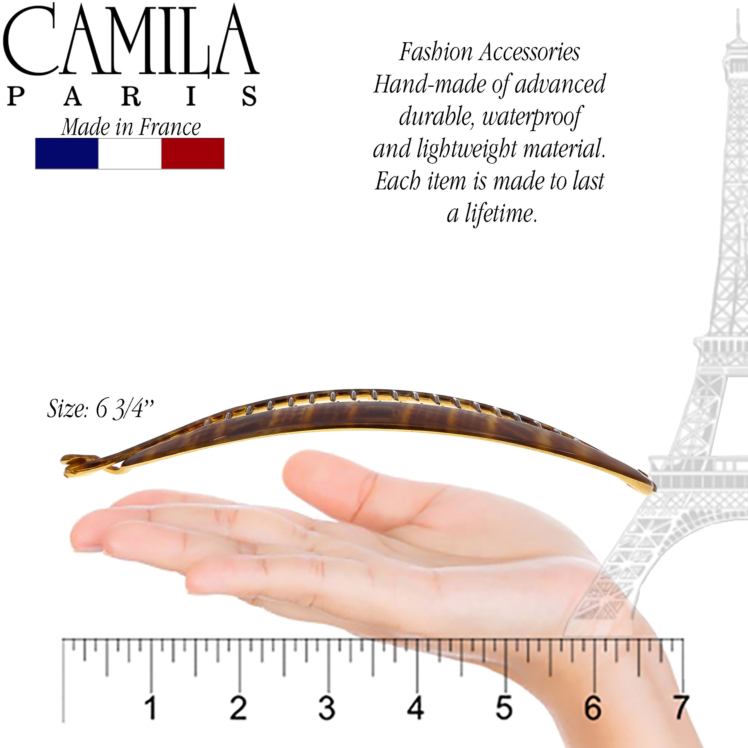 Camila Paris Hair Banana Clips Interlocking Ponytail