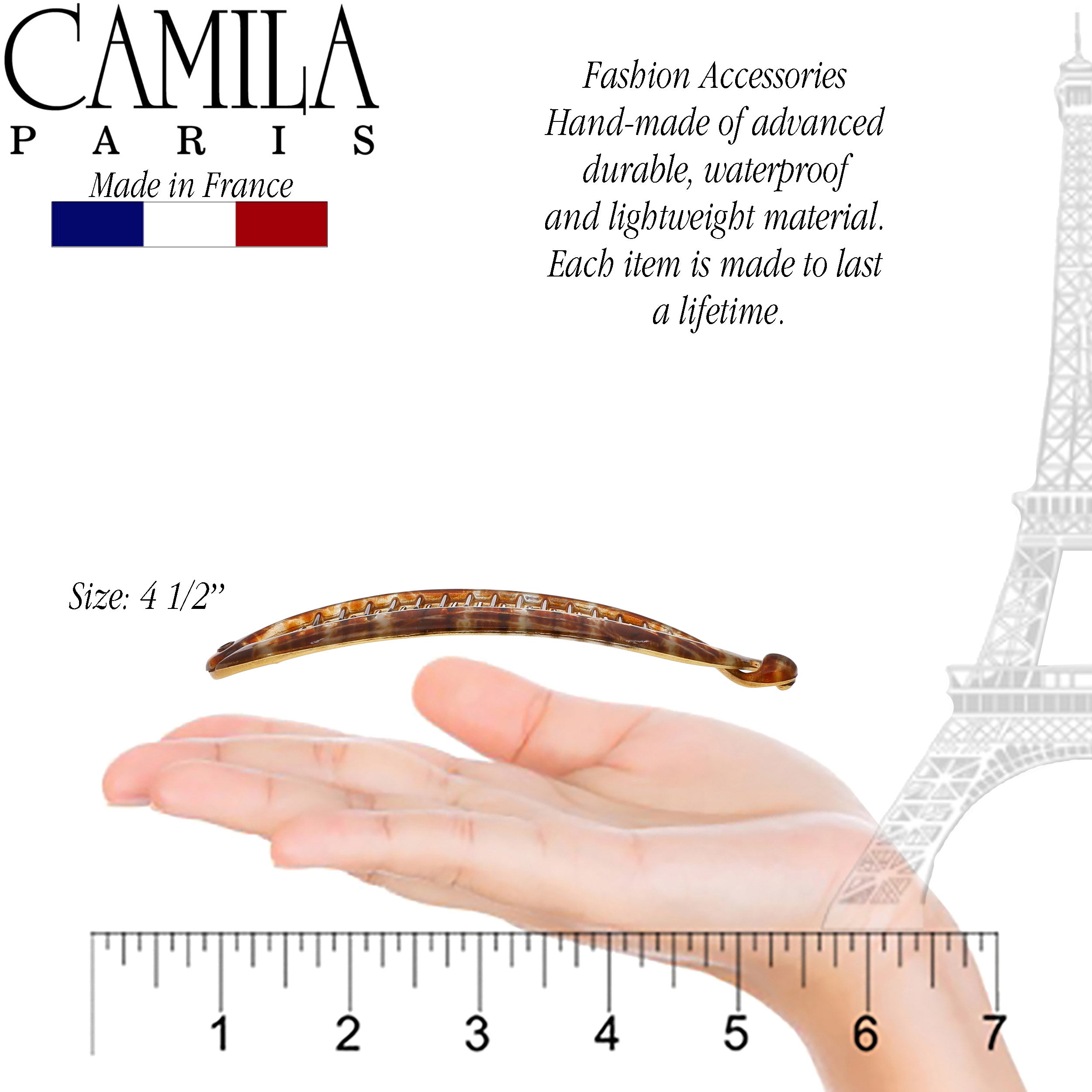 Camila Paris Hair Banana Clips Interlocking Ponytail