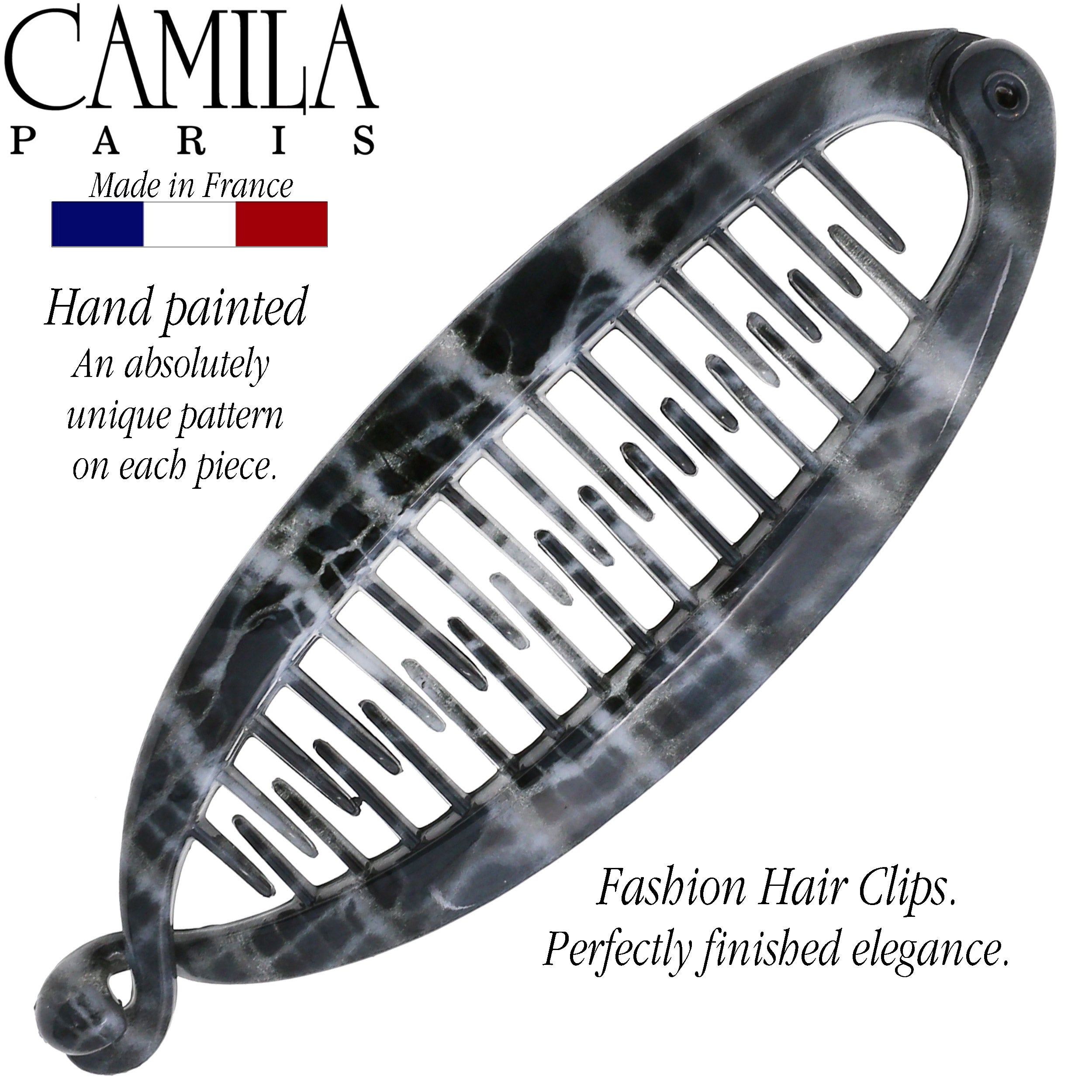 Camila Paris Hair Banana Clips Interlocking Ponytail