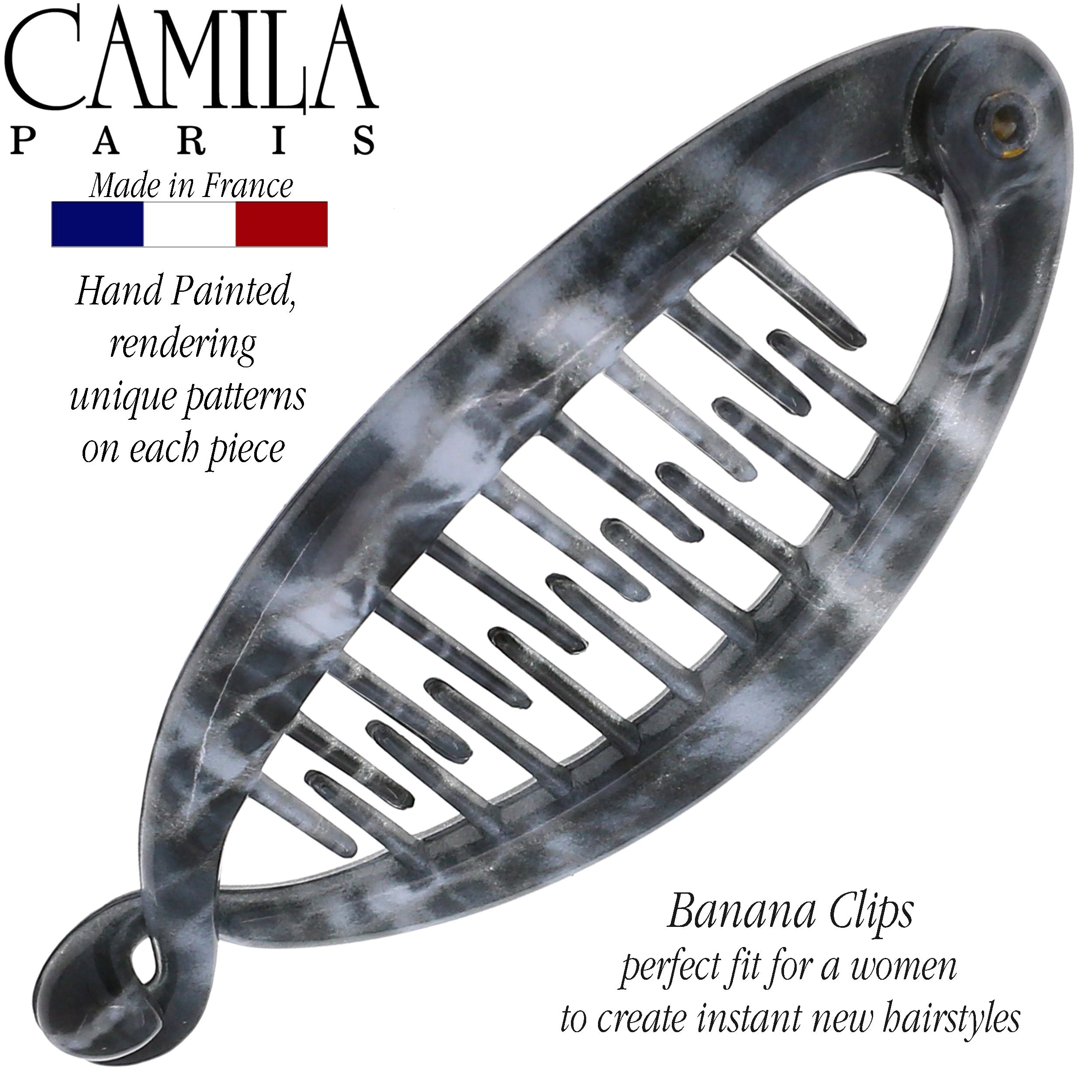 Camila Paris Hair Banana Clips Interlocking Ponytail