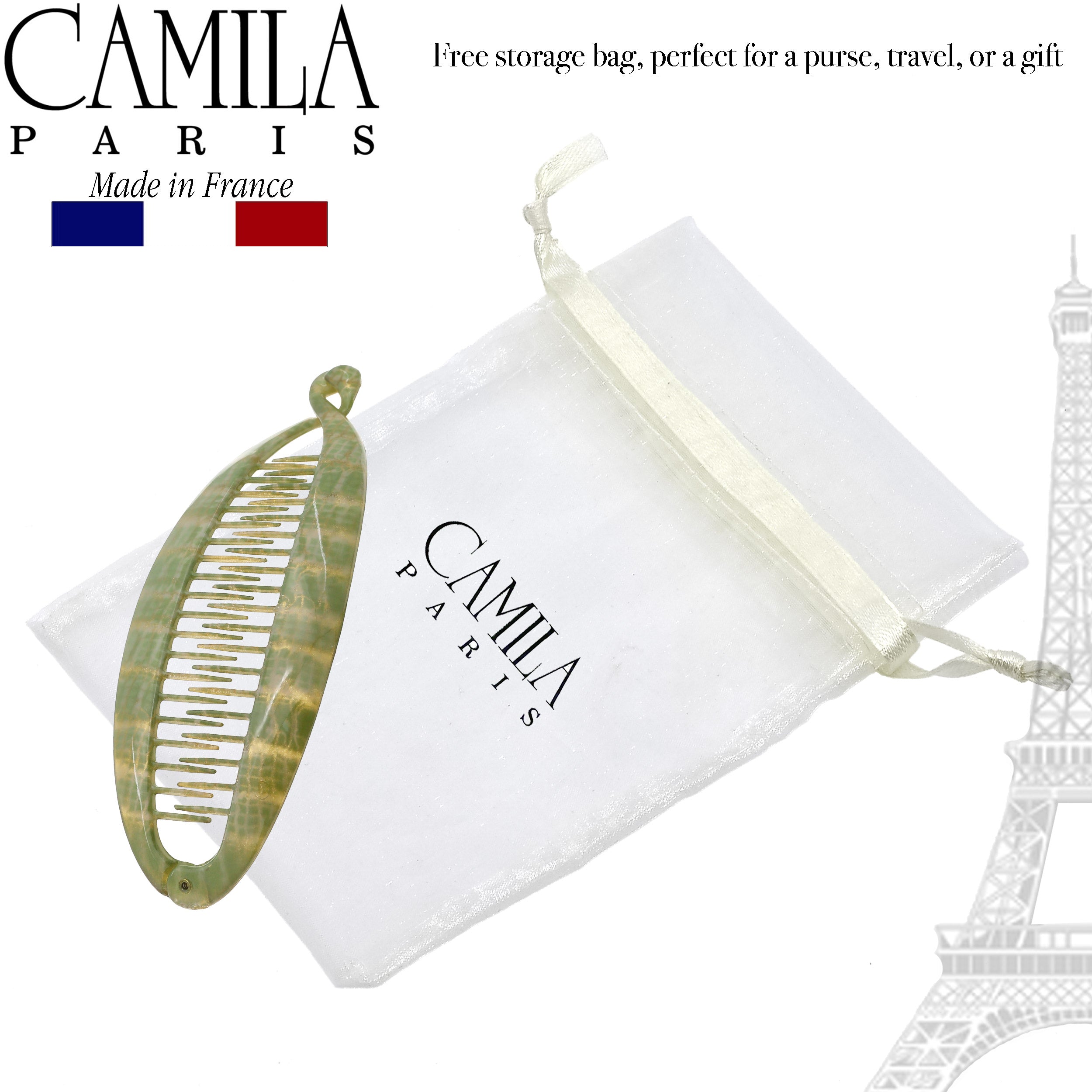 Camila Paris Hair Banana Clips Interlocking Ponytail