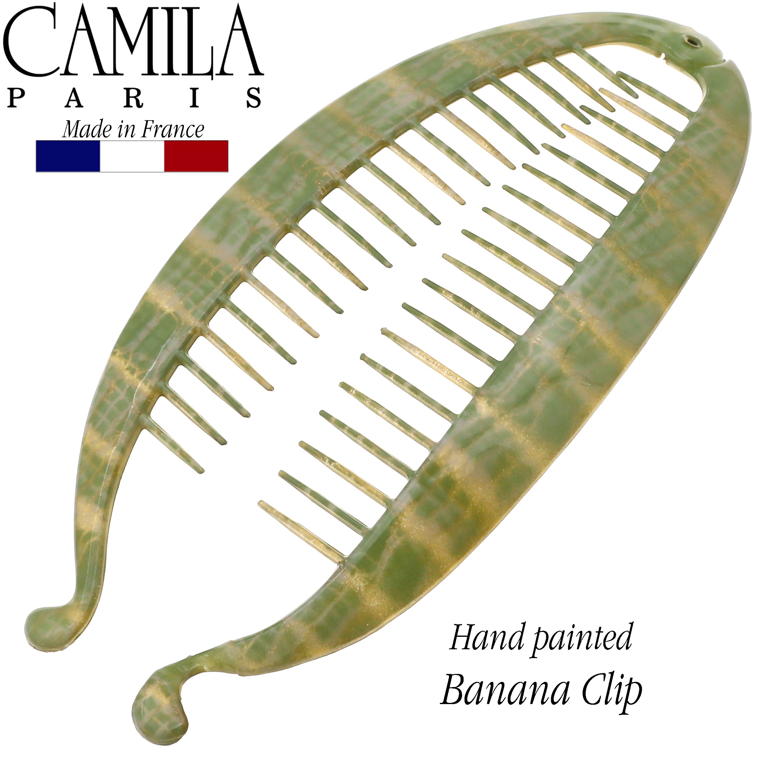 Camila Paris Hair Banana Clips Interlocking Ponytail