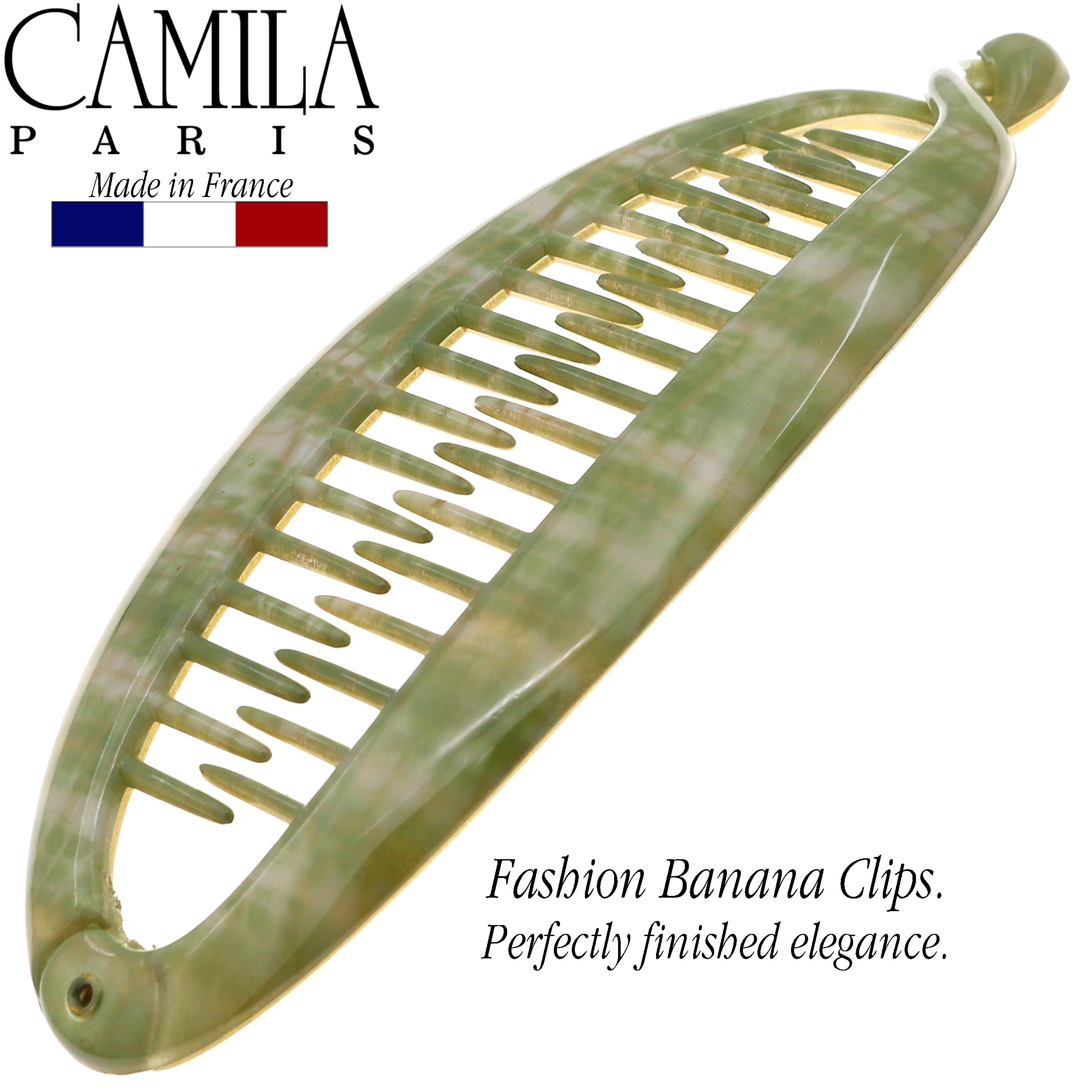 Camila Paris Hair Banana Clips Interlocking Ponytail