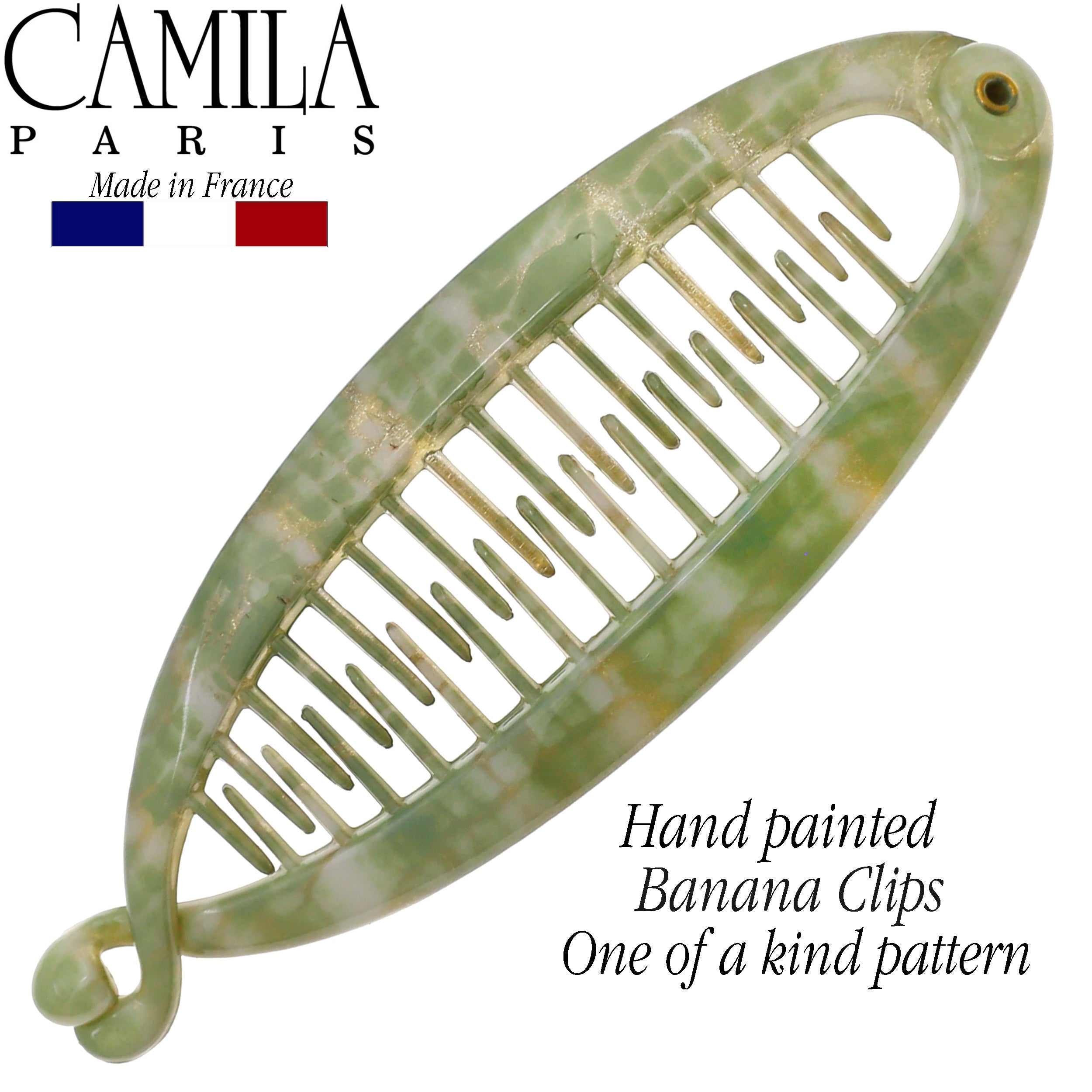 Camila Paris Hair Banana Clips Interlocking Ponytail