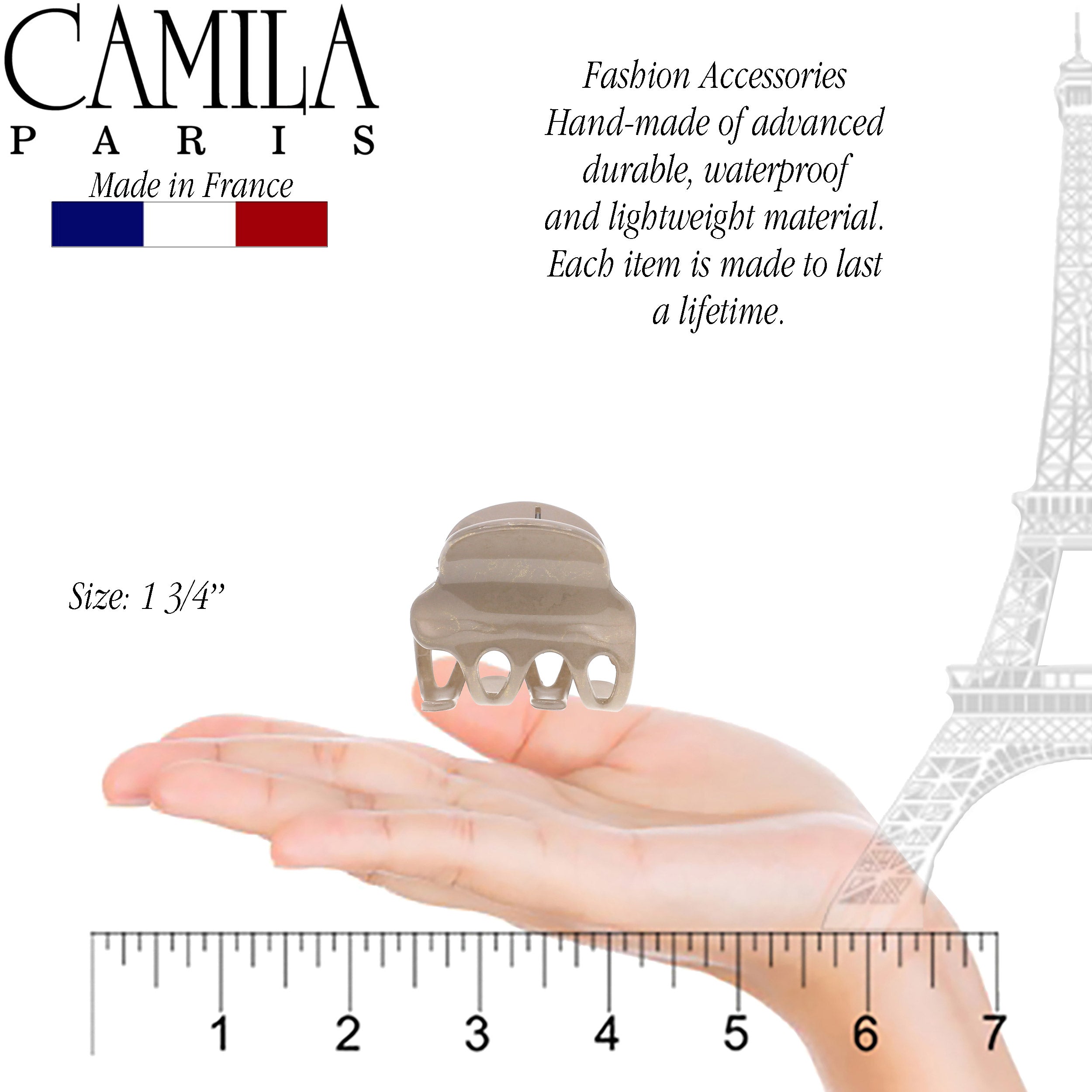 Camila Paris Cutout Teeth Hair Clip