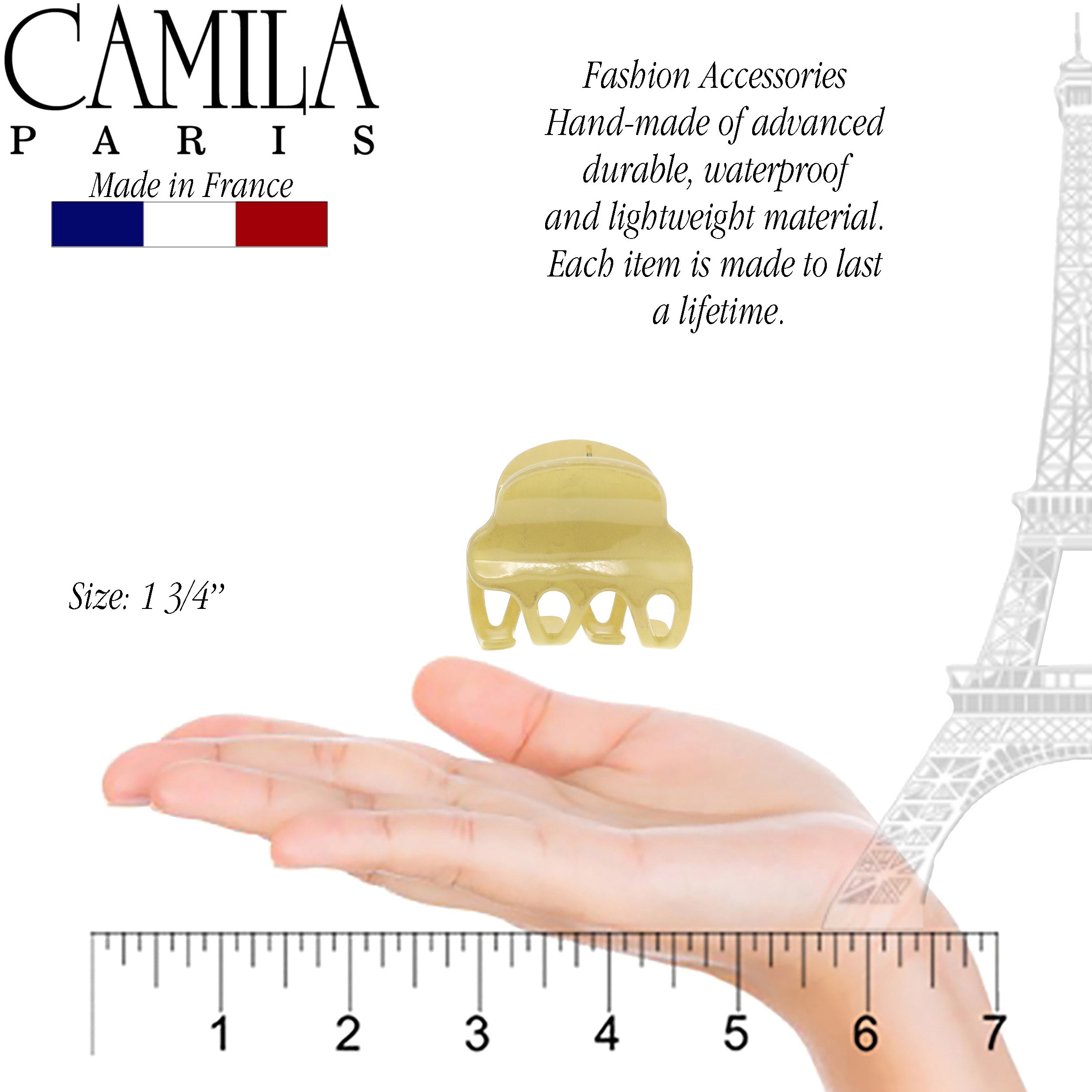 Camila Paris Cutout Teeth Hair Clip