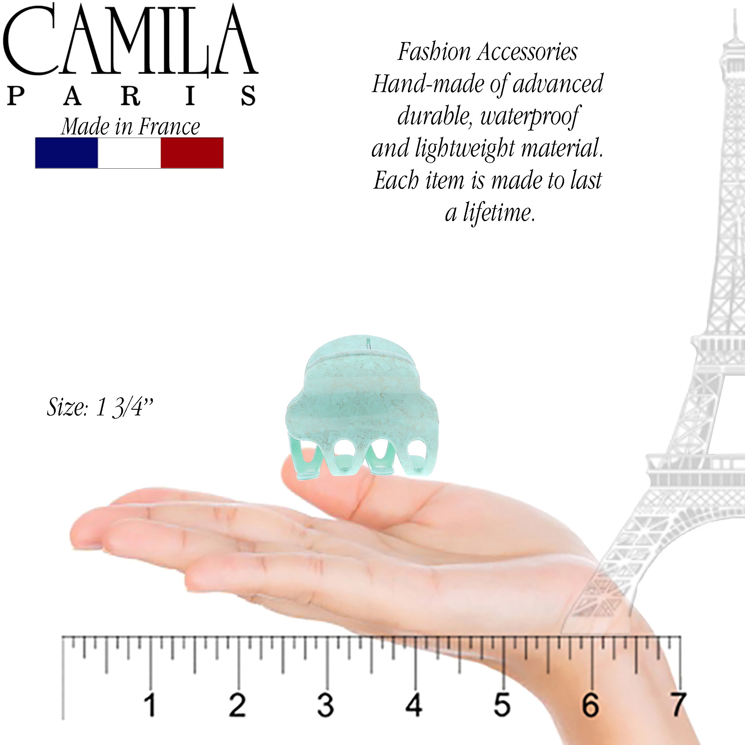 Camila Paris Cutout Teeth Hair Clip