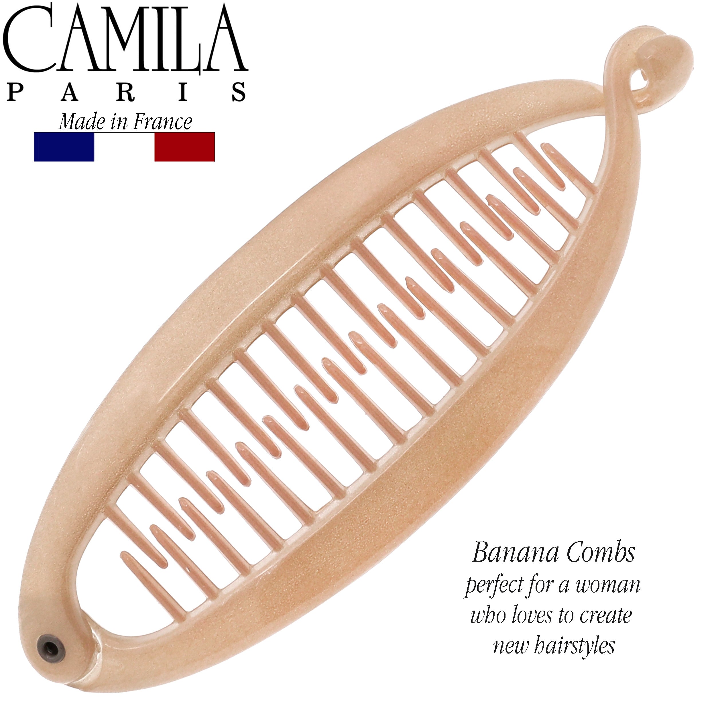 Camila Paris Hair Banana Clips Interlocking Ponytail