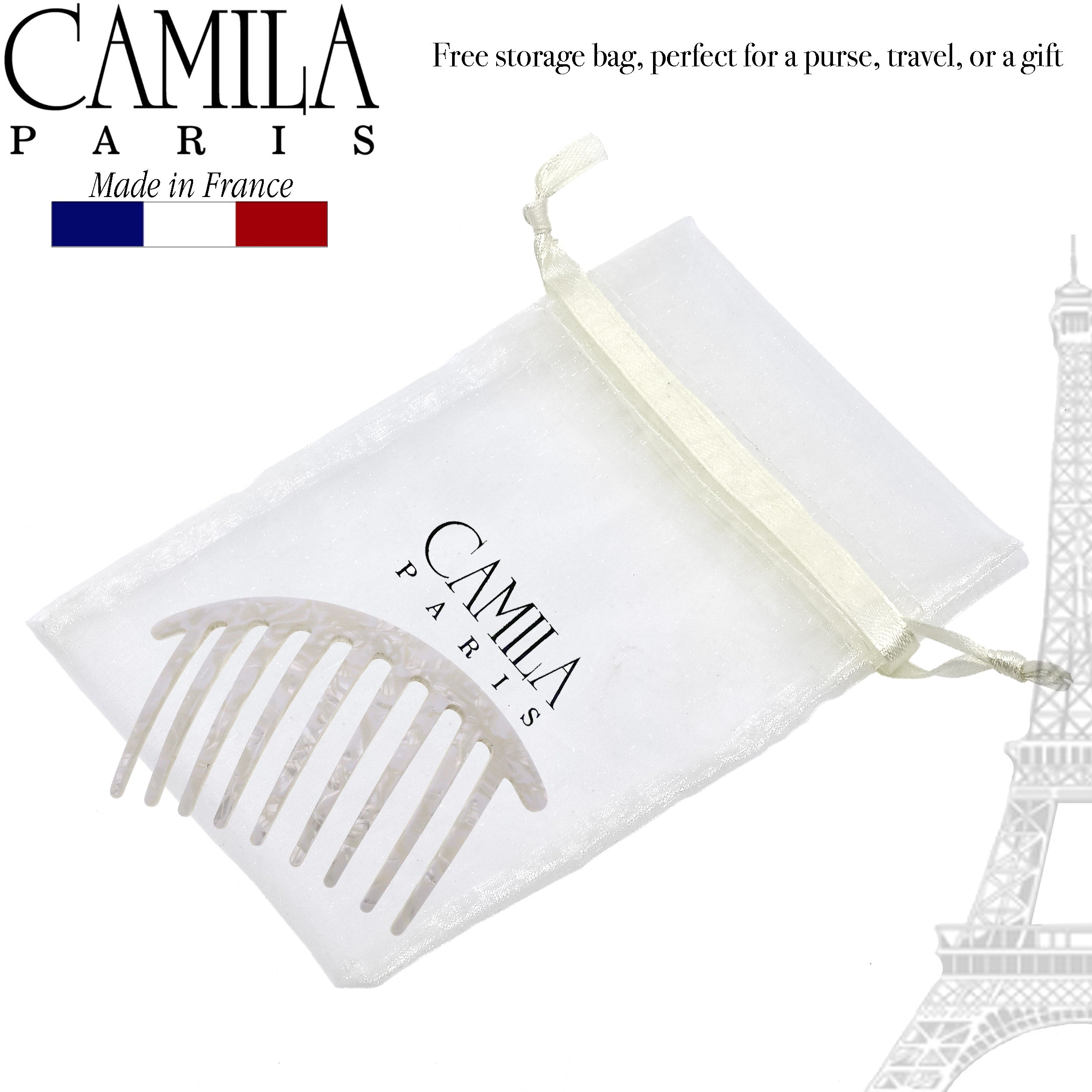 Camila Paris Large Handmade Rounded Side Comb