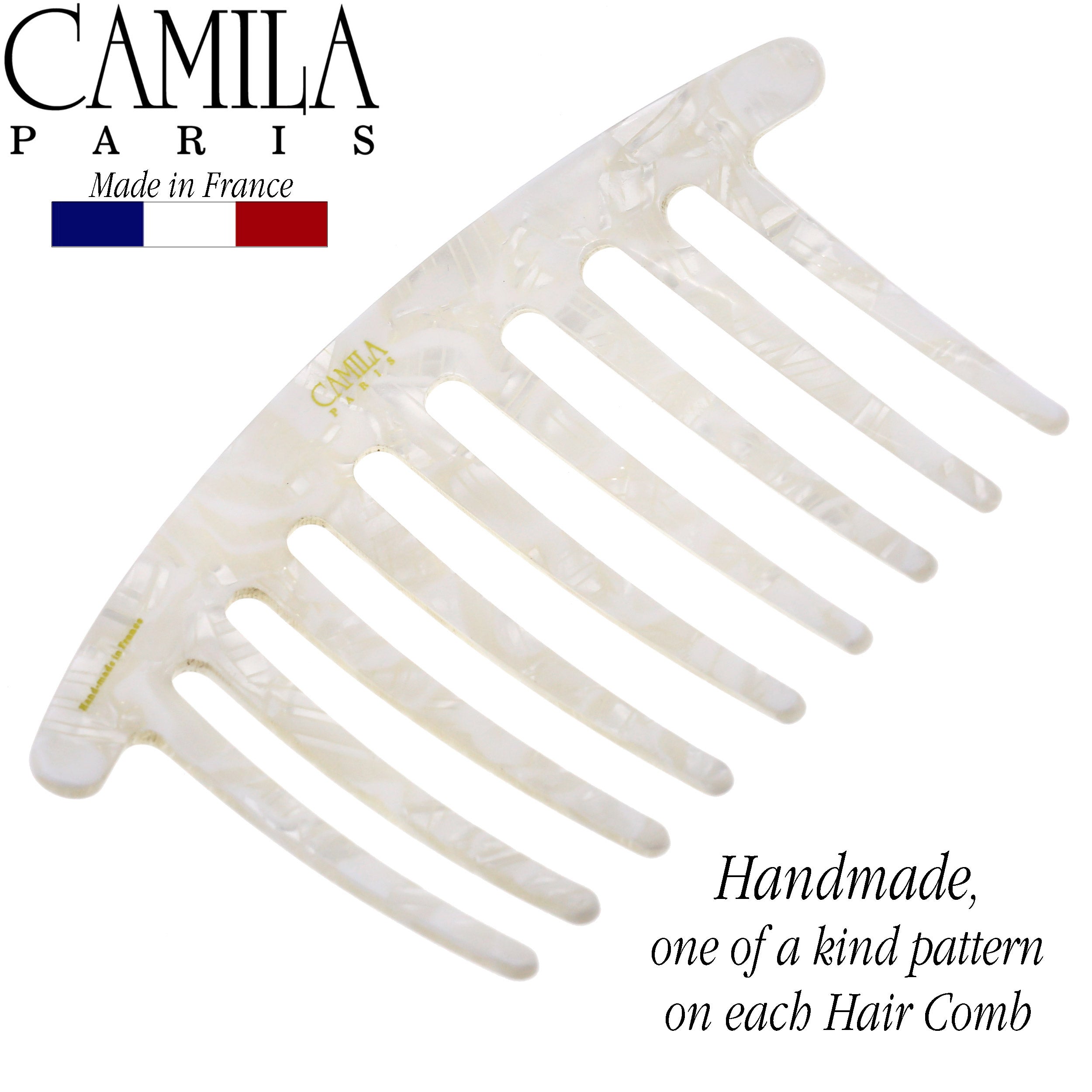 Camila Paris Large Handmade Rounded Side Comb