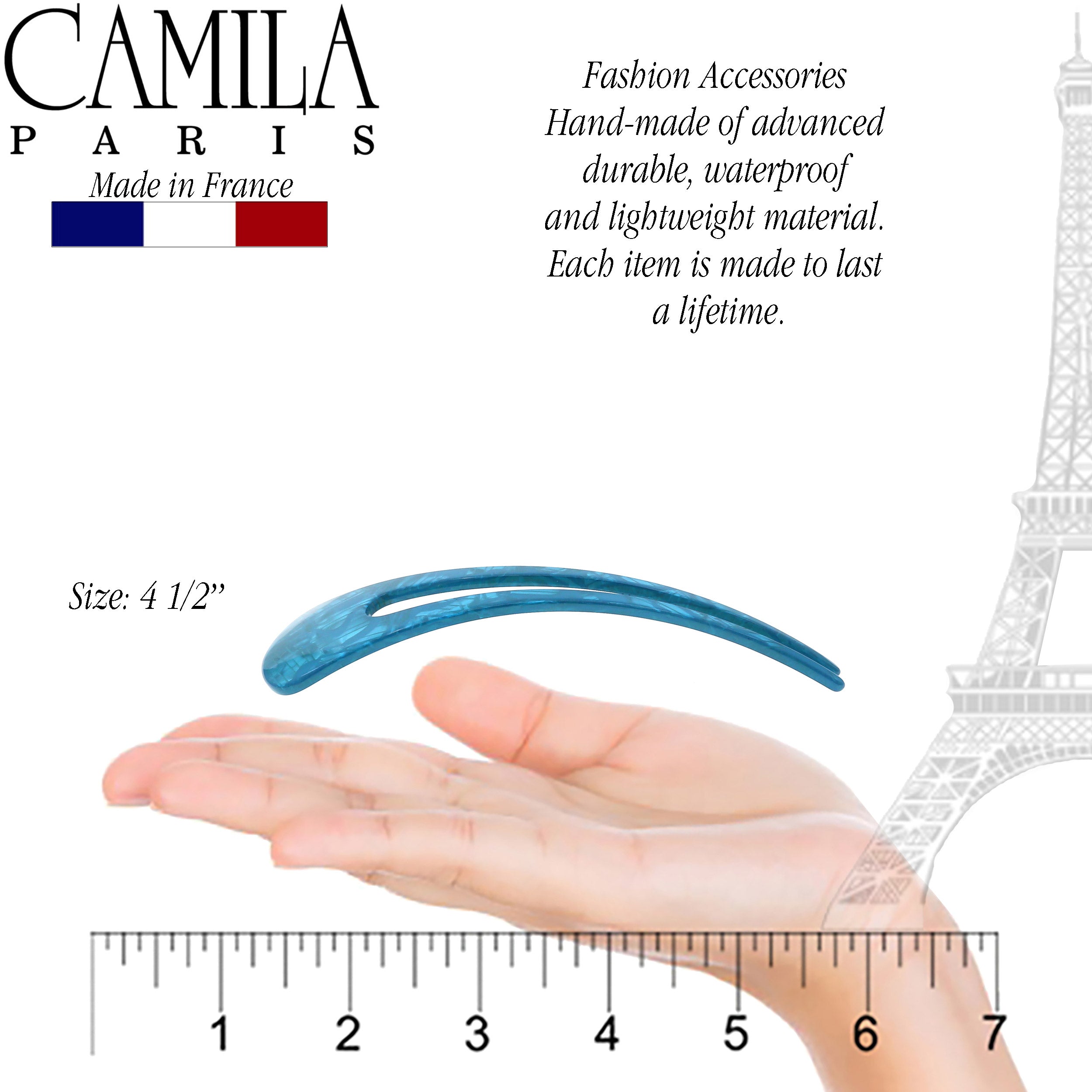 Camila Paris Hair Sticks Wishbone Curved