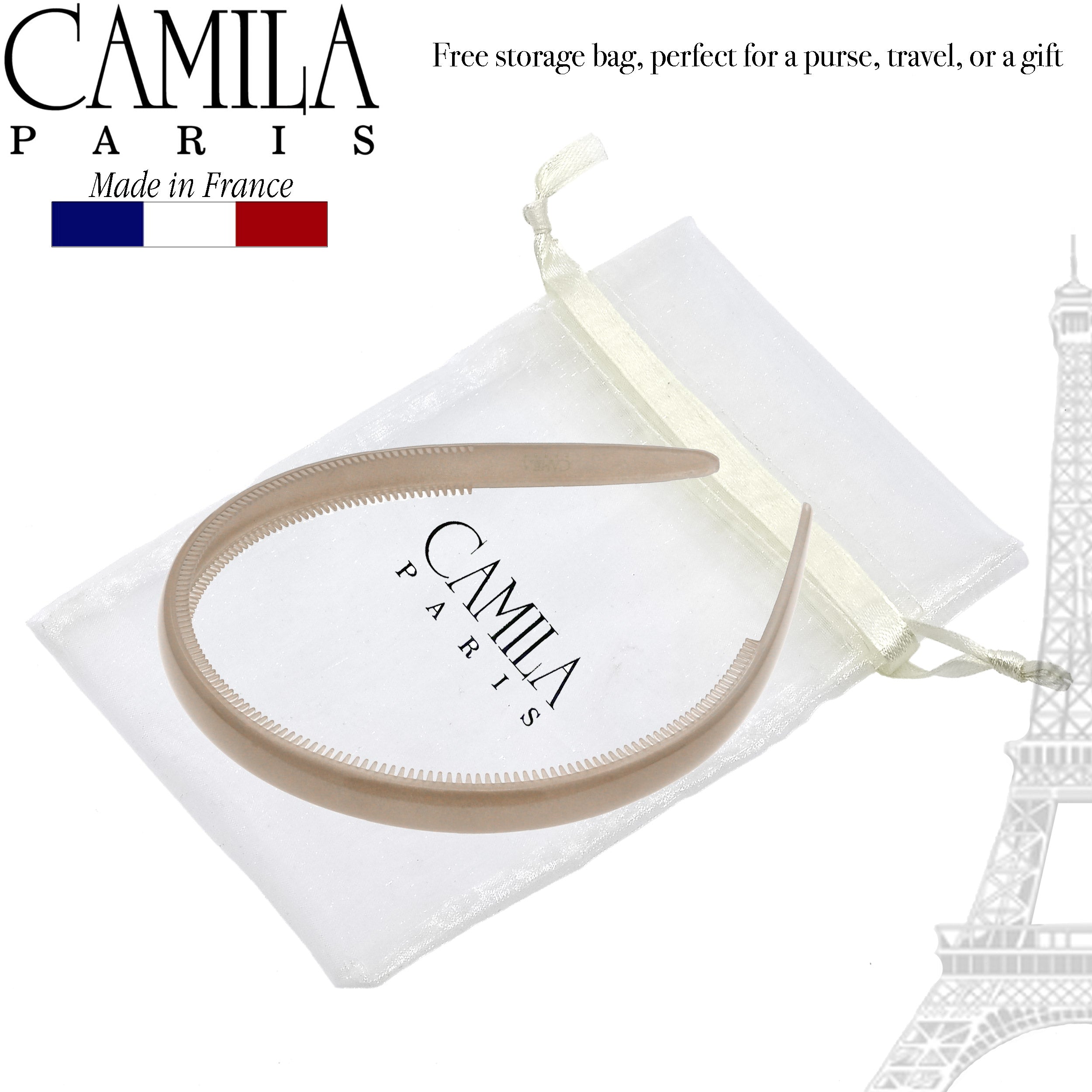 Camila Paris Headbands Classic Comfort Flexible - 0.35" Wide