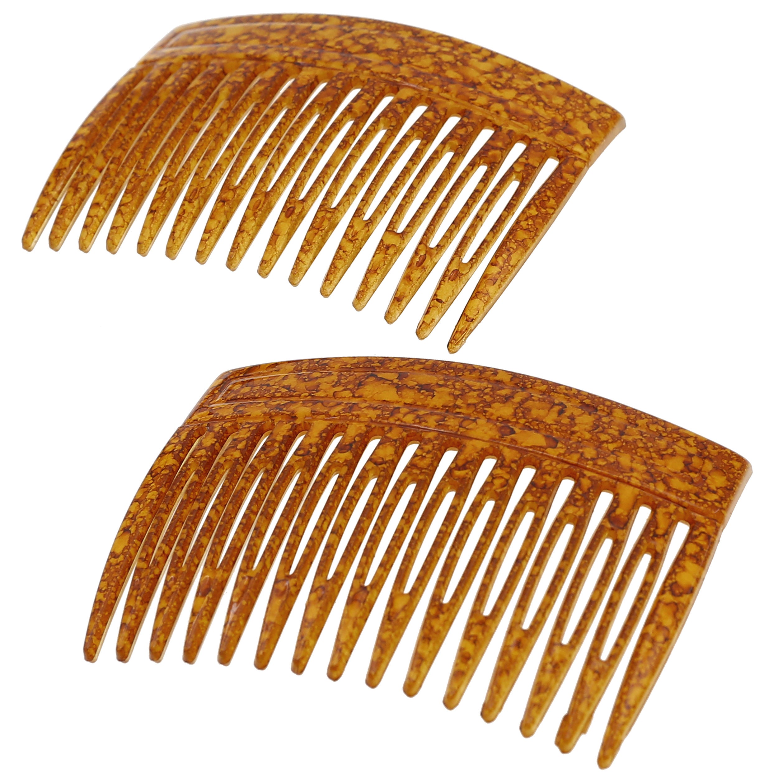 Camila Paris CP2943 Classic Brown French Hair Side Comb for Women