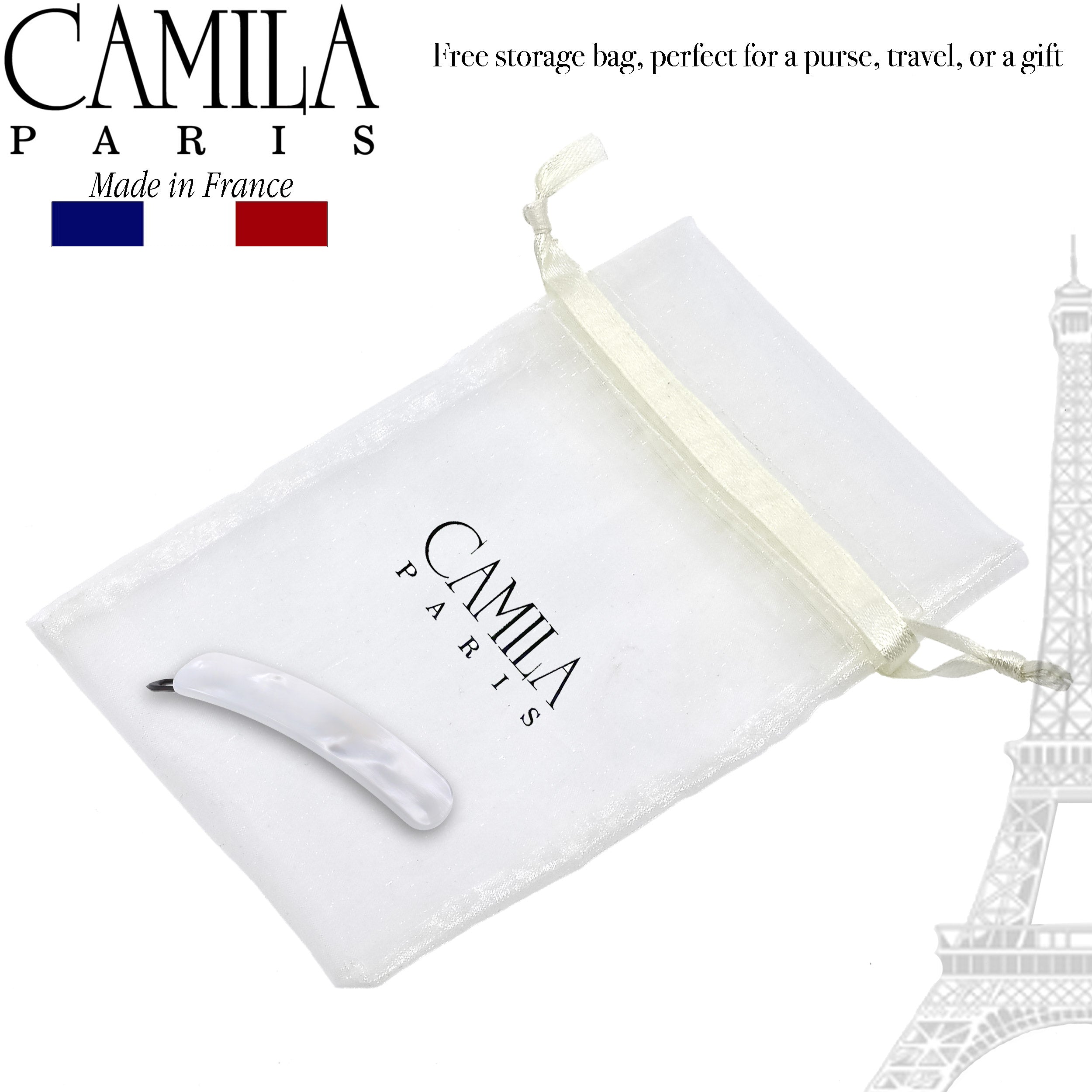 Camila Paris Hair Barrettes Handmade Classic Metal-Free