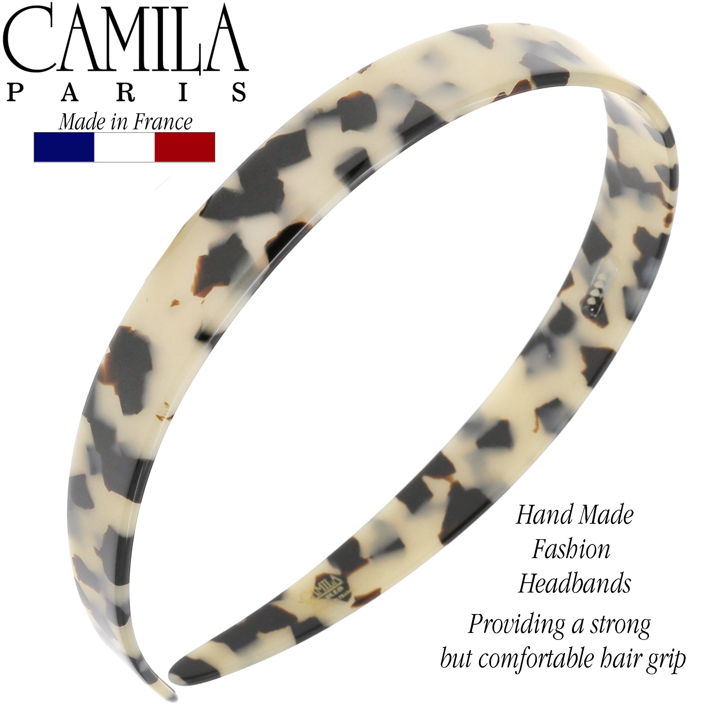 Camila Paris Headbands Classic Flat Flexible - 0.625" Wide