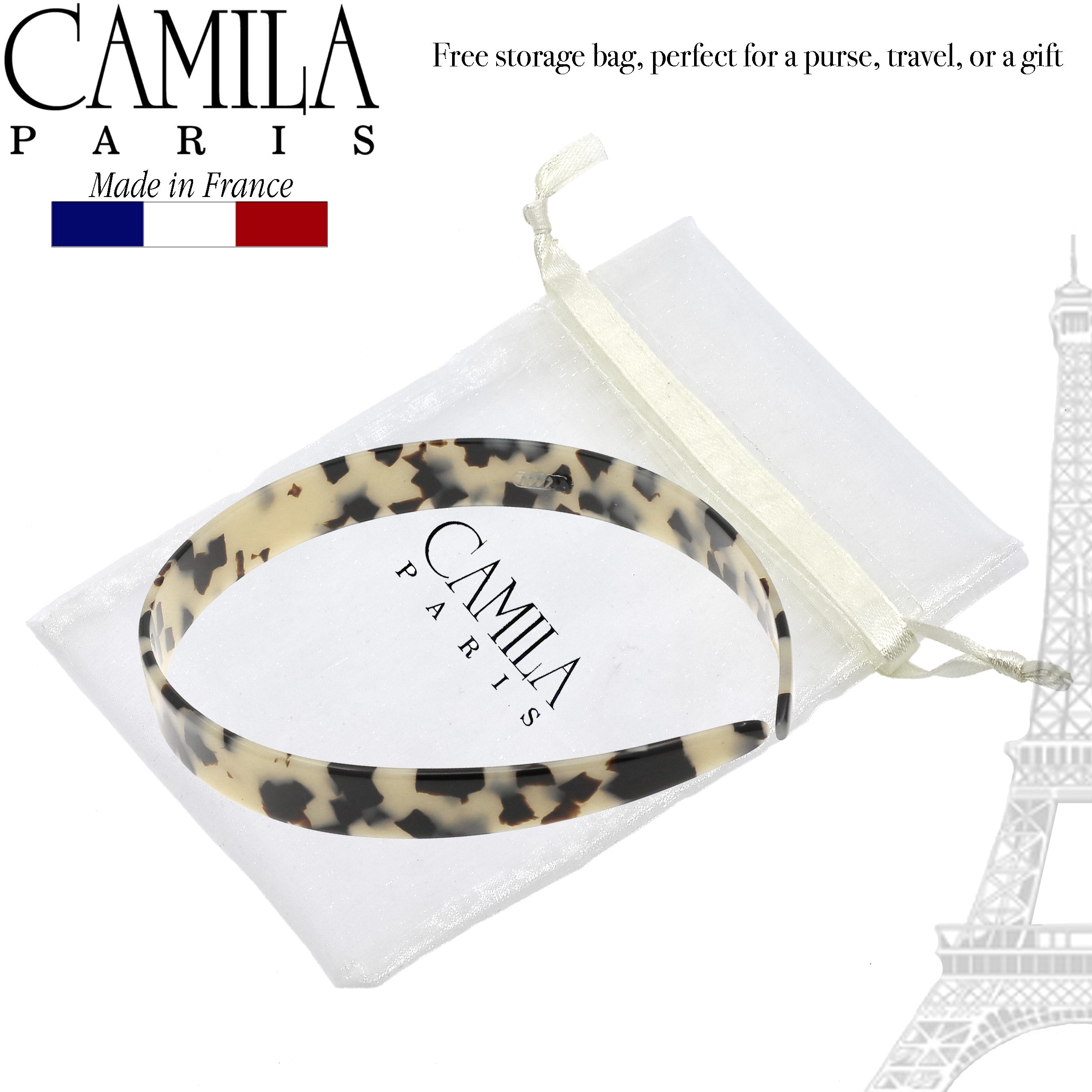 Camila Paris Headbands Classic Flat Flexible - 0.625" Wide