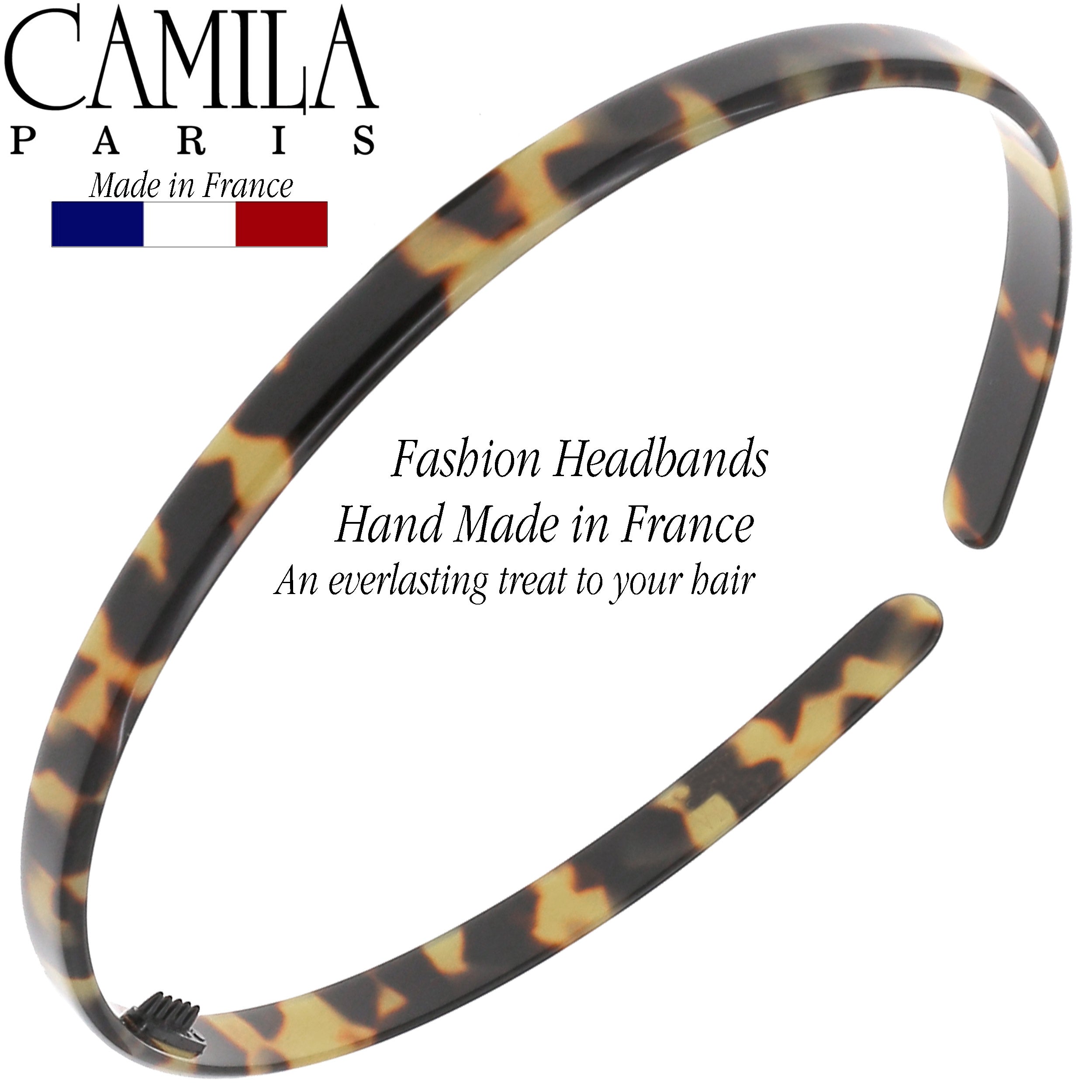 Camila Paris Headbands Classic Flat Flexible - 0.25" Wide