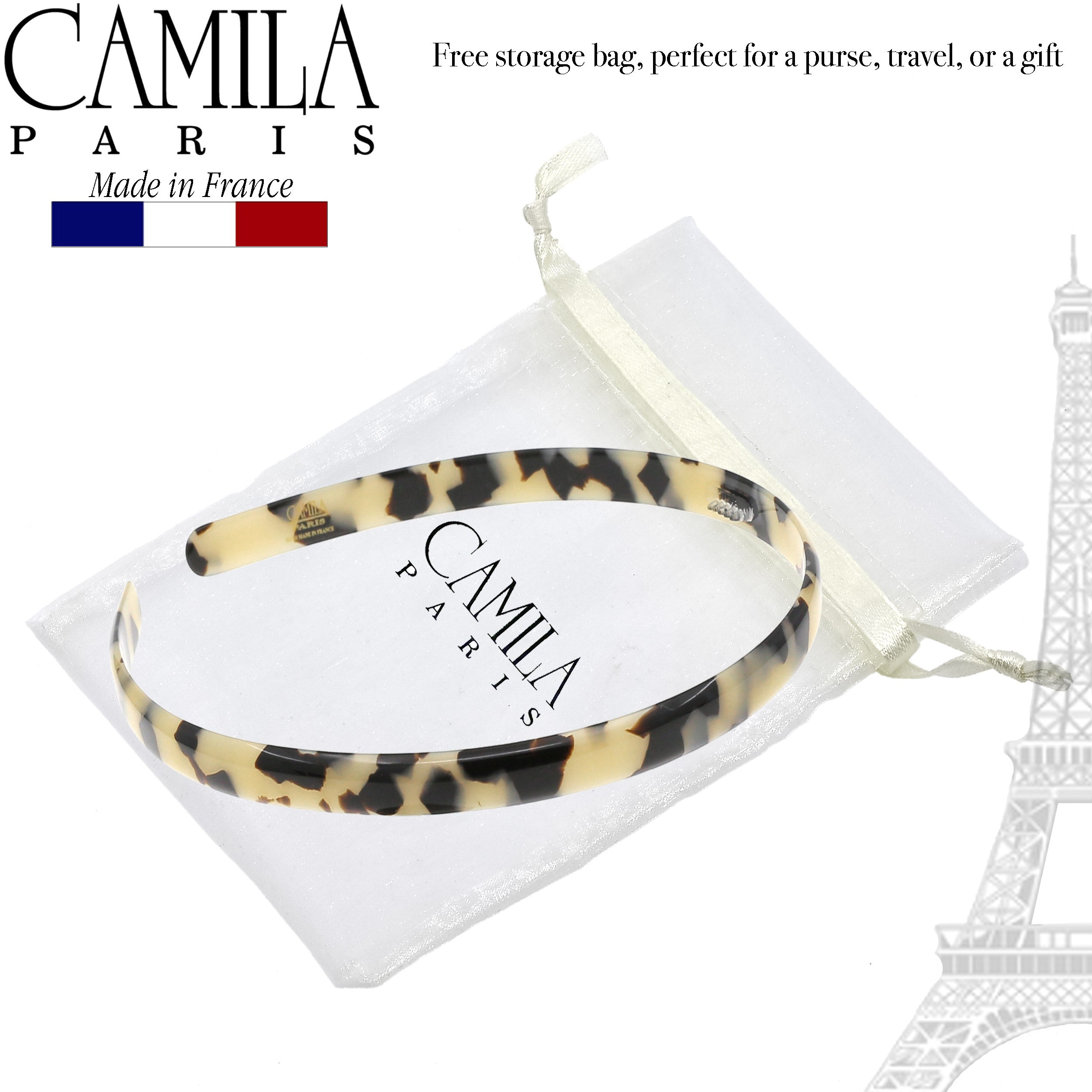 Camila Paris Headbands Classic Flat Flexible - 0.25" Wide