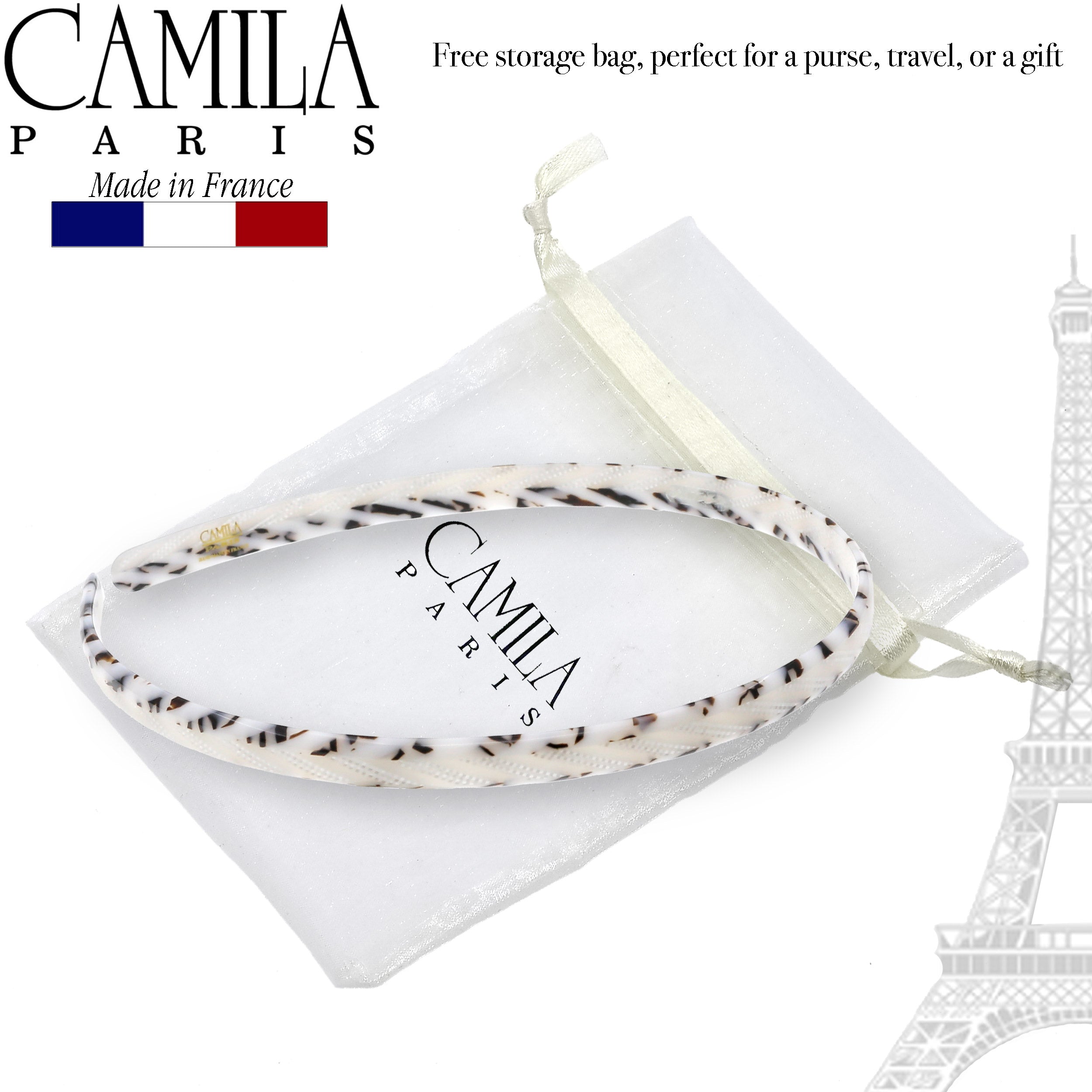 Camila Paris Headbands Classic Flat Flexible - 0.25" Wide