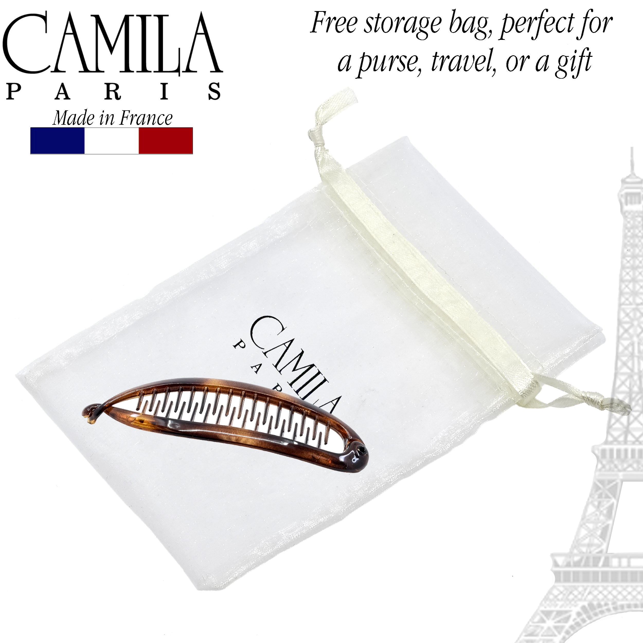 Camila Paris Hair Banana Clips Interlocking Ponytail