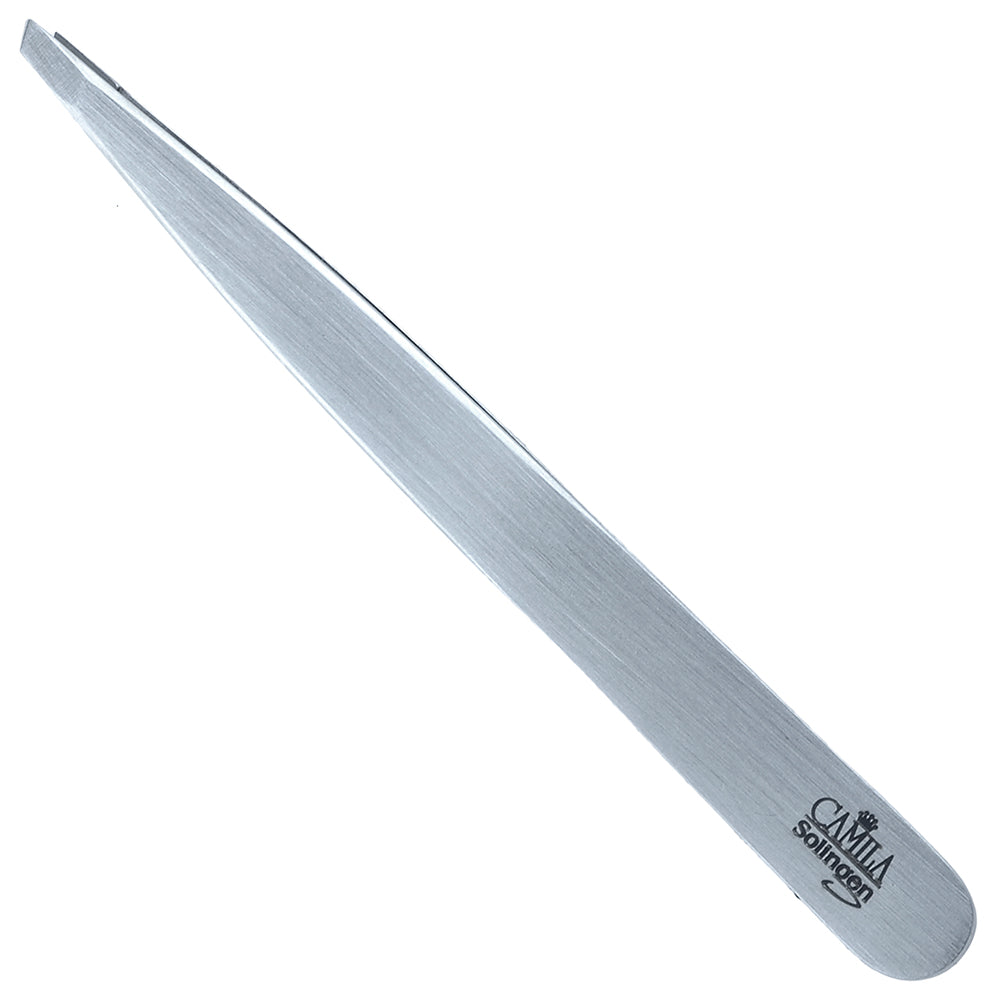 Camila Solingen CS25 4" Professional Beauty Eyebrow Pointed Tweezers
