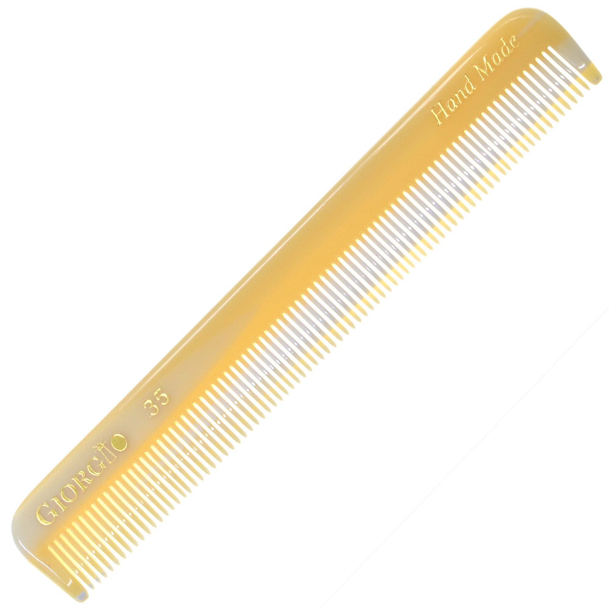 4.6" Handmade Fine Tooth Pocket Comb