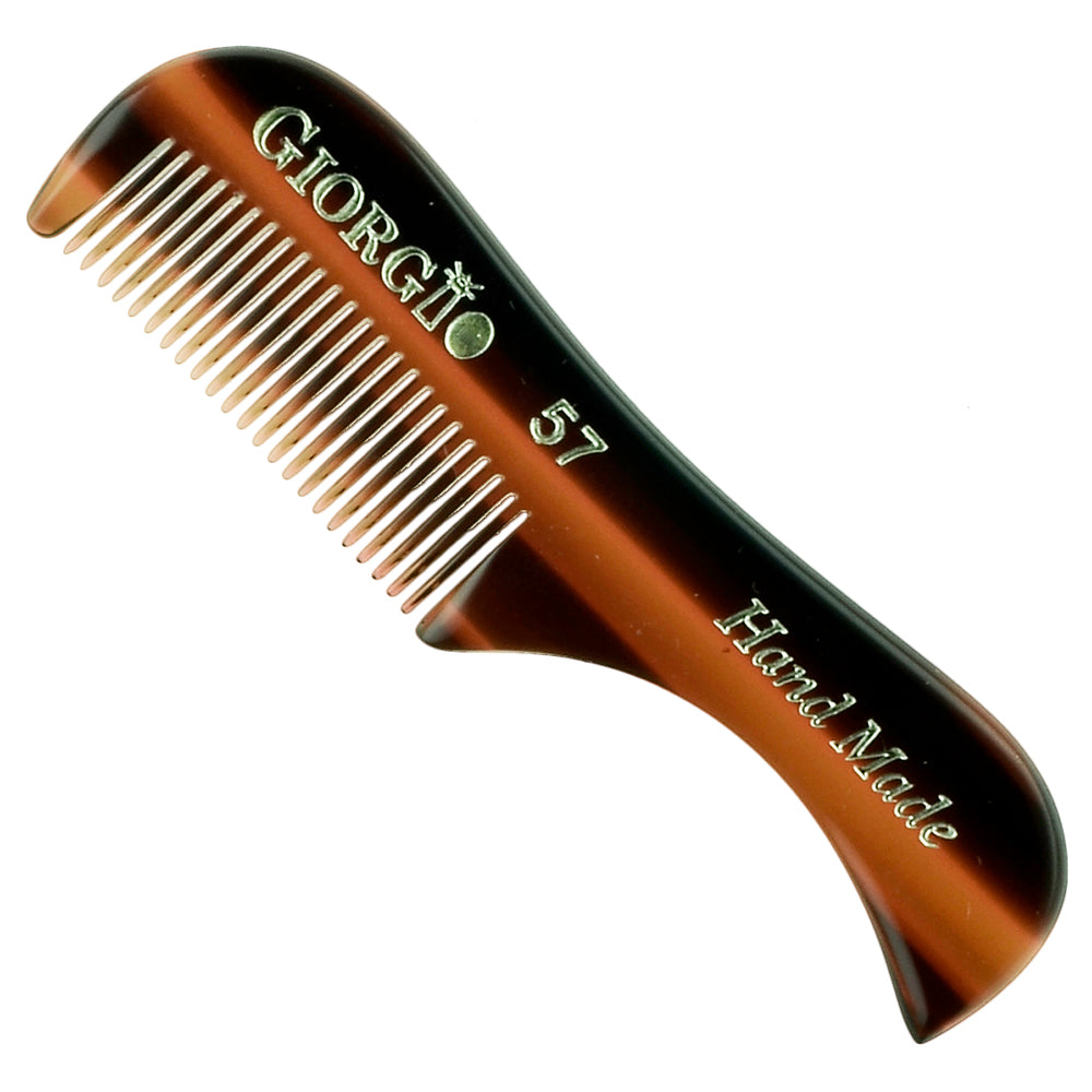 Giorgio 2.75" Small Men's Pocket Comb for Mustache and Beard