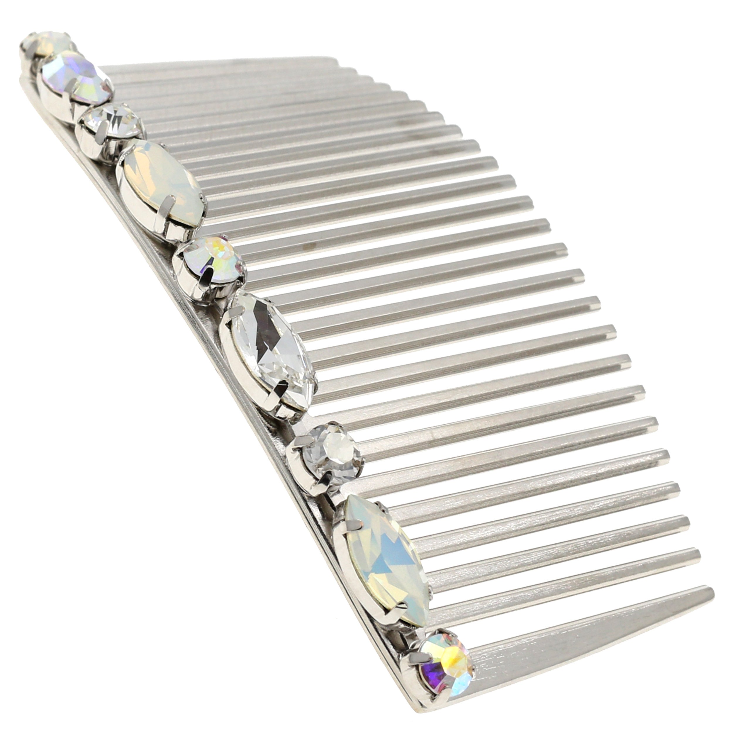 Gia Alessandra GA263 Italian Handmade Hair Combs Swarovski Crystals