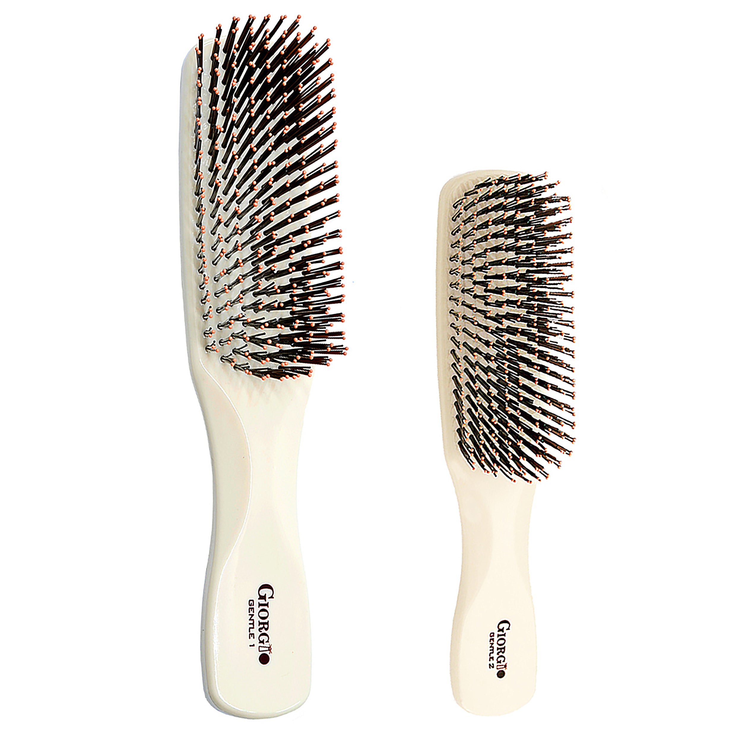 Gentle Nylon Bristle Scalp Sensitive Hair Brush Set