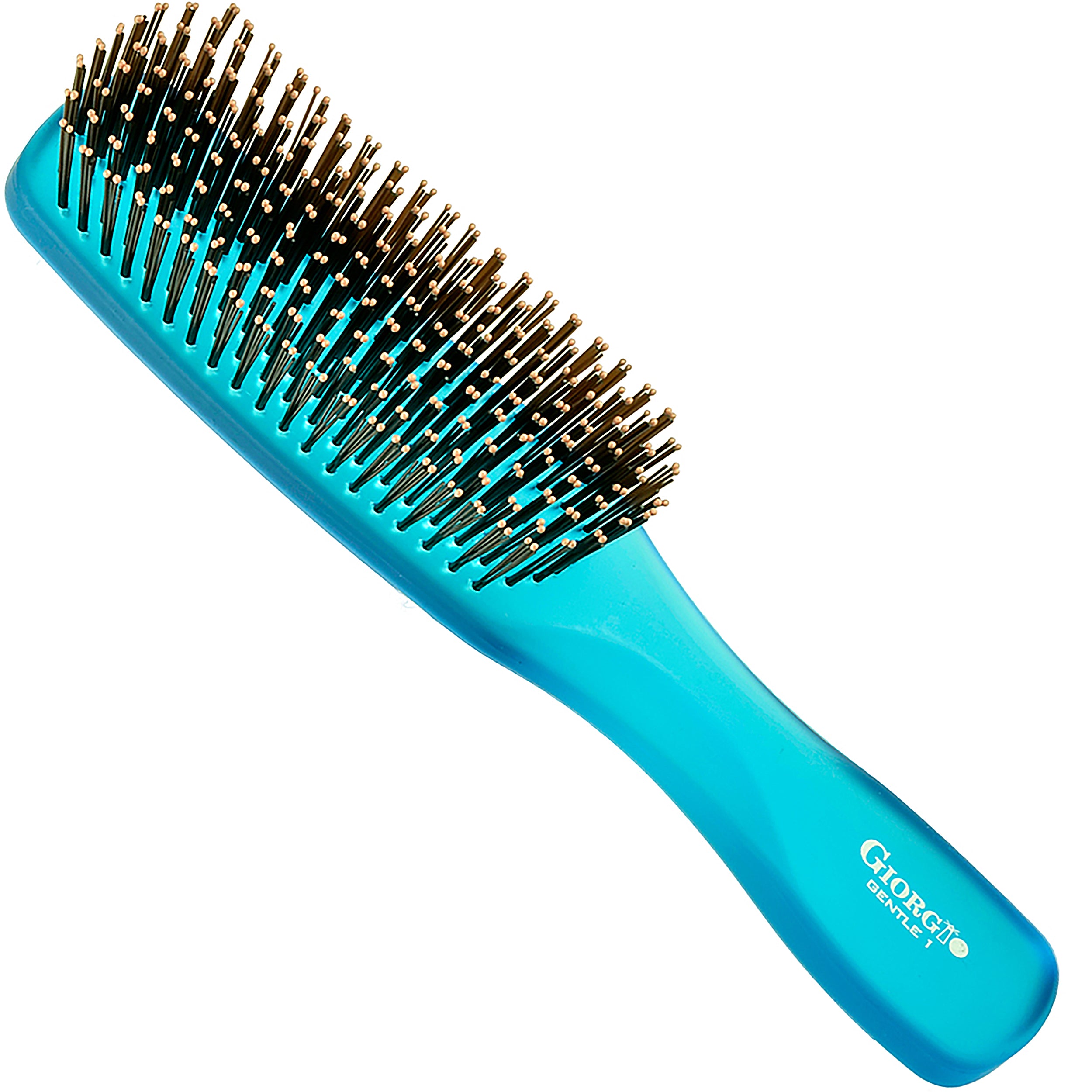 Giorgio Gentle Neon Detangling Soft Scalp Sensitive Hair Brush