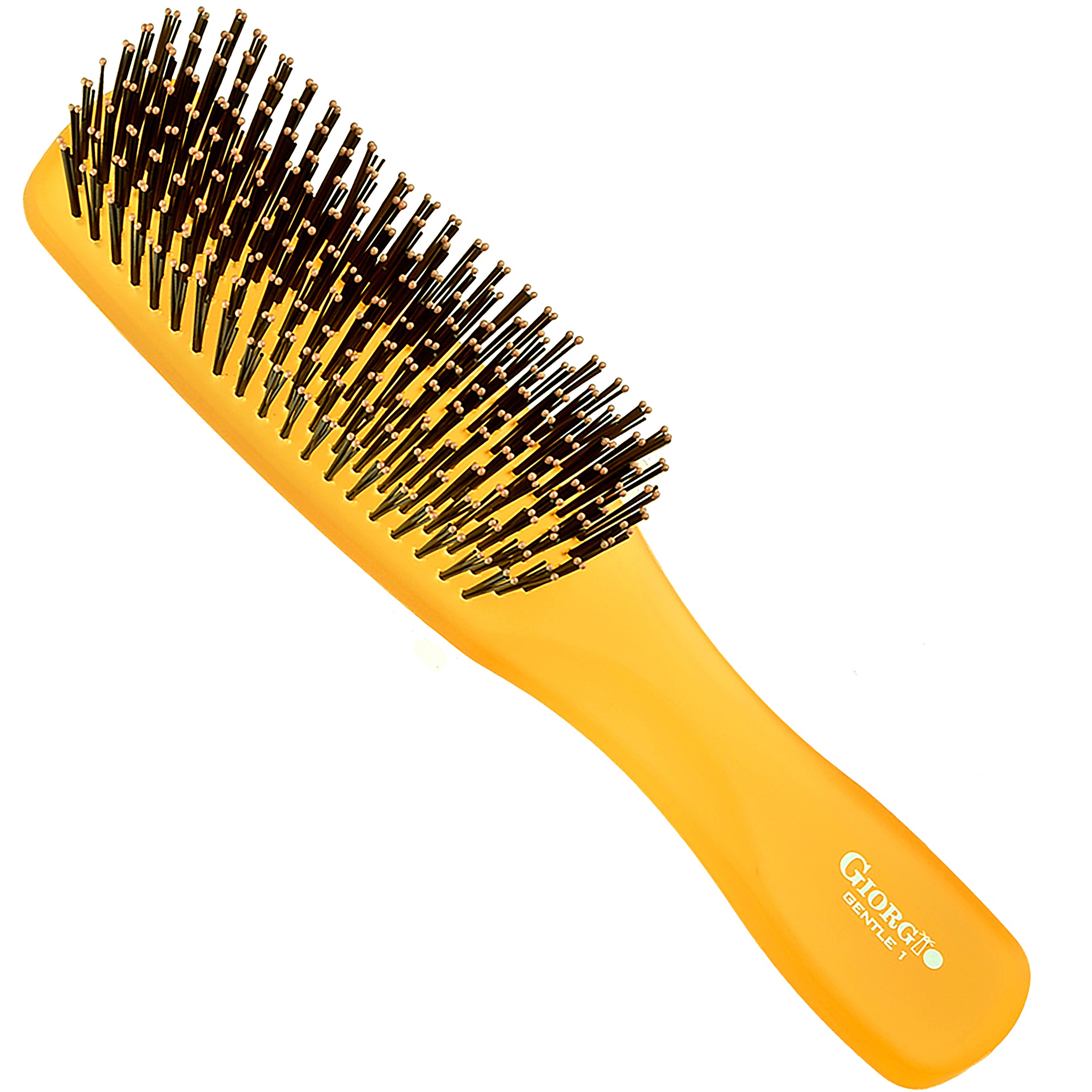 Giorgio Gentle Neon Detangling Soft Scalp Sensitive Hair Brush