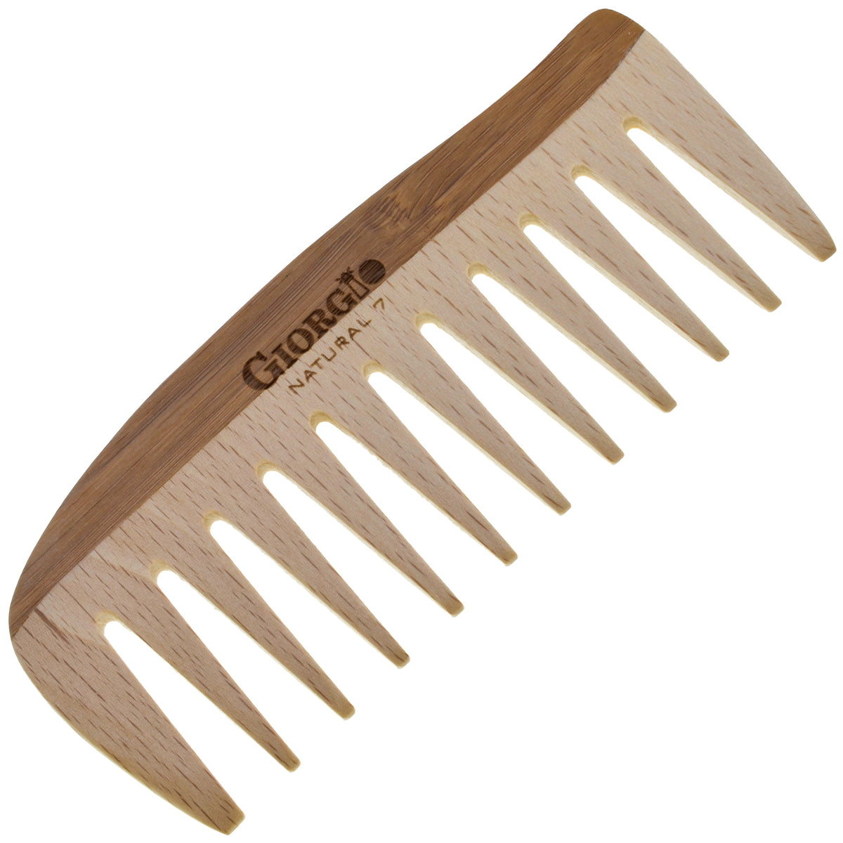Handmade Wide Tooth Wooden Comb - Anti-Static Detangling Hair Comb Mandala Crafts Wooden Comb - Yellow Flower Rosewood Anti  main image 2