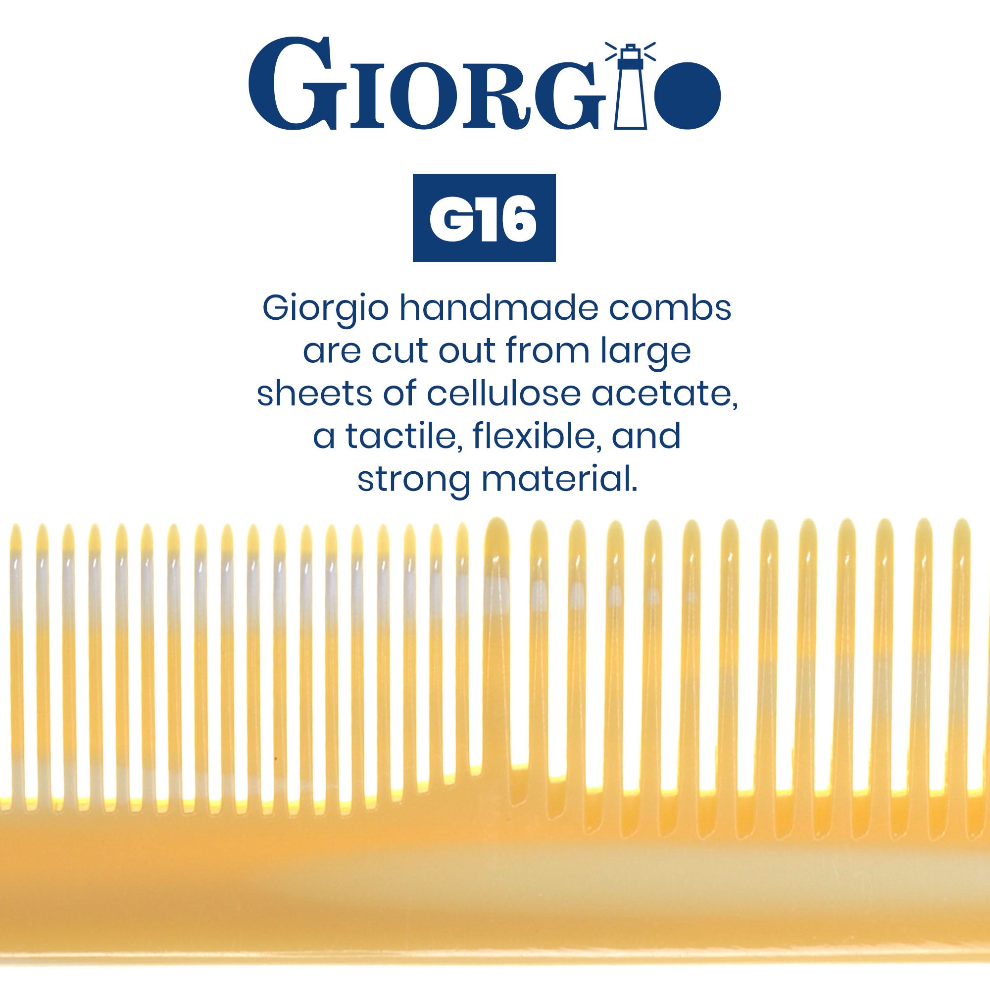 7.2" Fine and Wide Tooth Detangling Comb