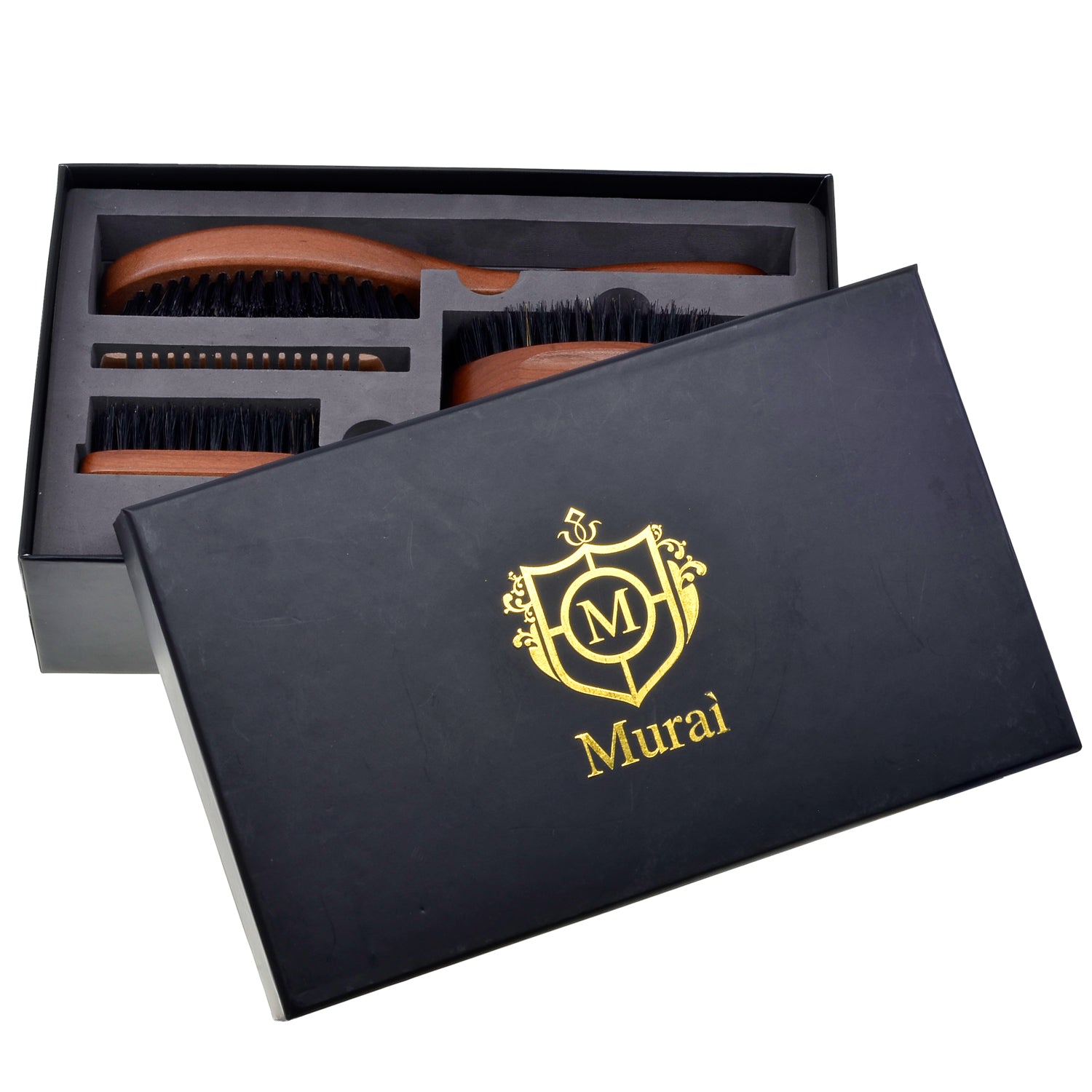 Murai by Giorgio GMK2 Men's Grooming Kit for Beard and Mustache Gift Set