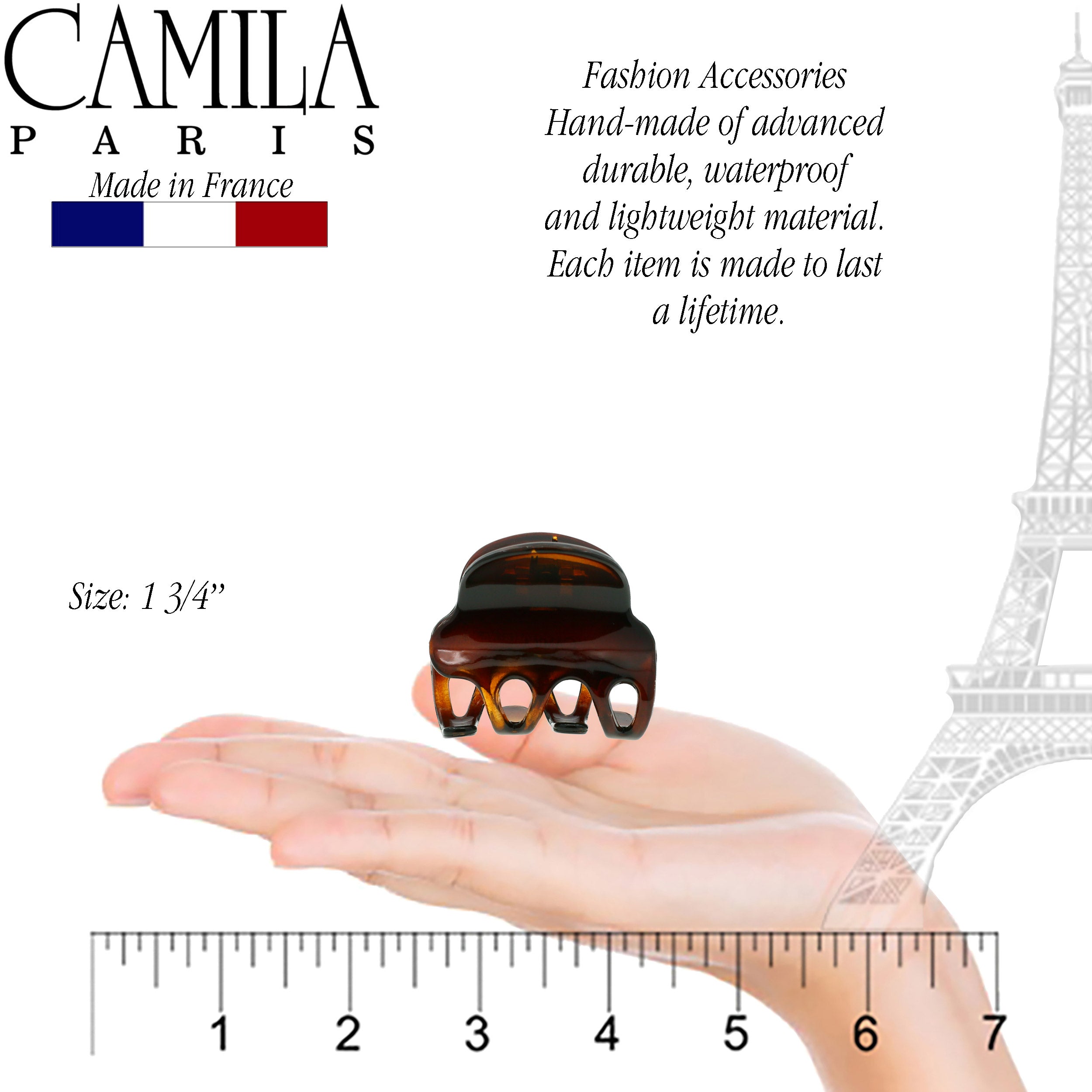 Camila Paris Cutout Teeth Hair Clip